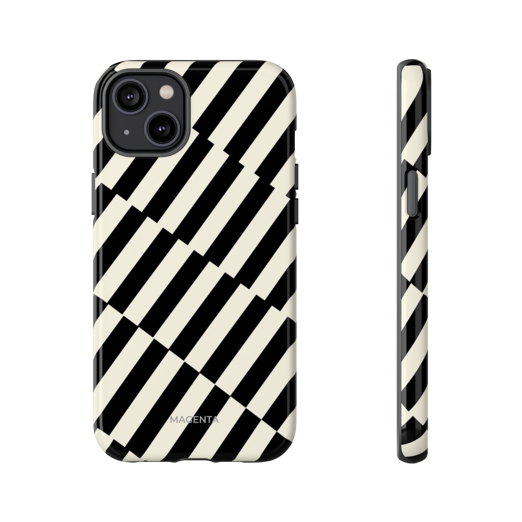 Black & White Crosswalk Tough Case
