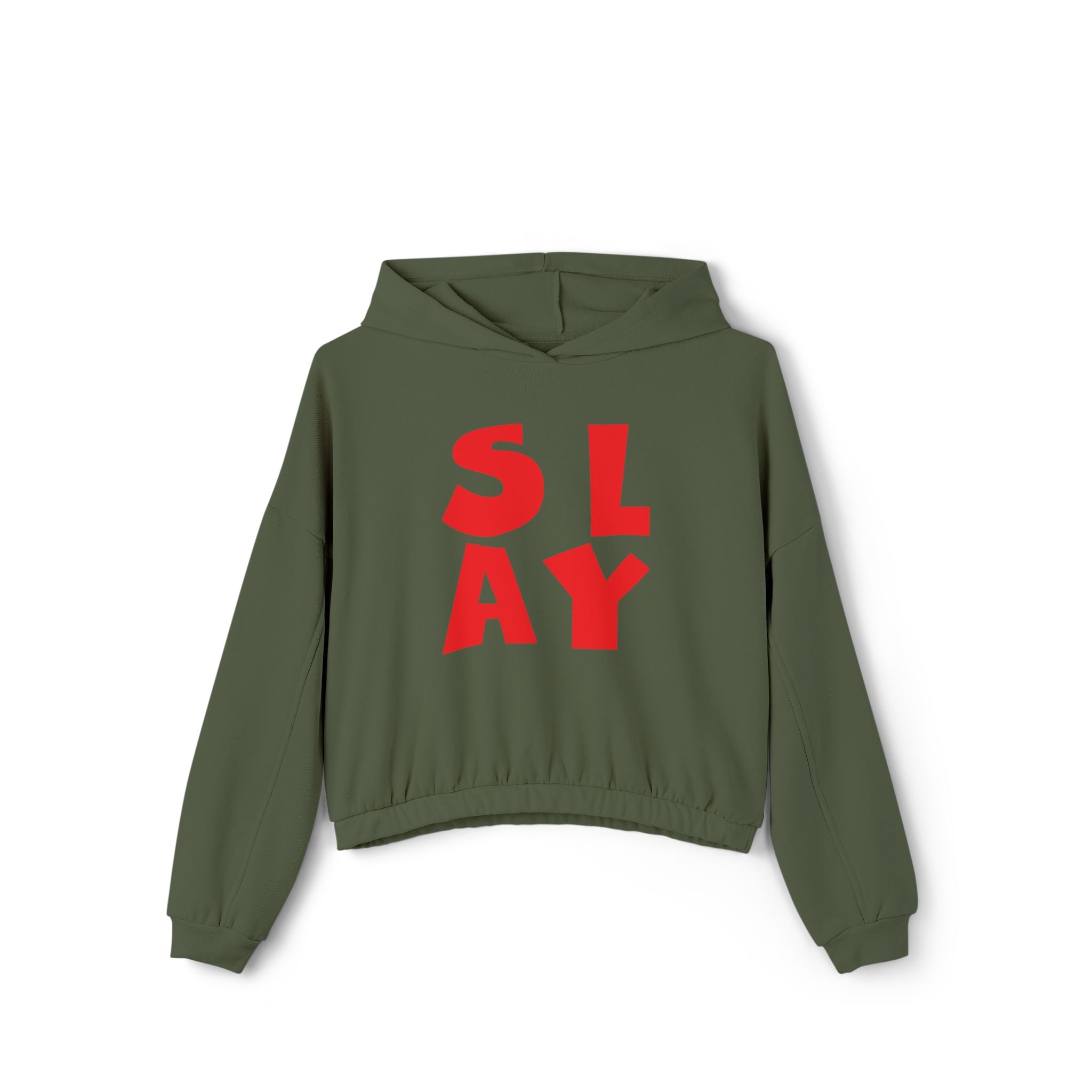 Chic 'SLAY' Women's Cinched Bottom Hoodie