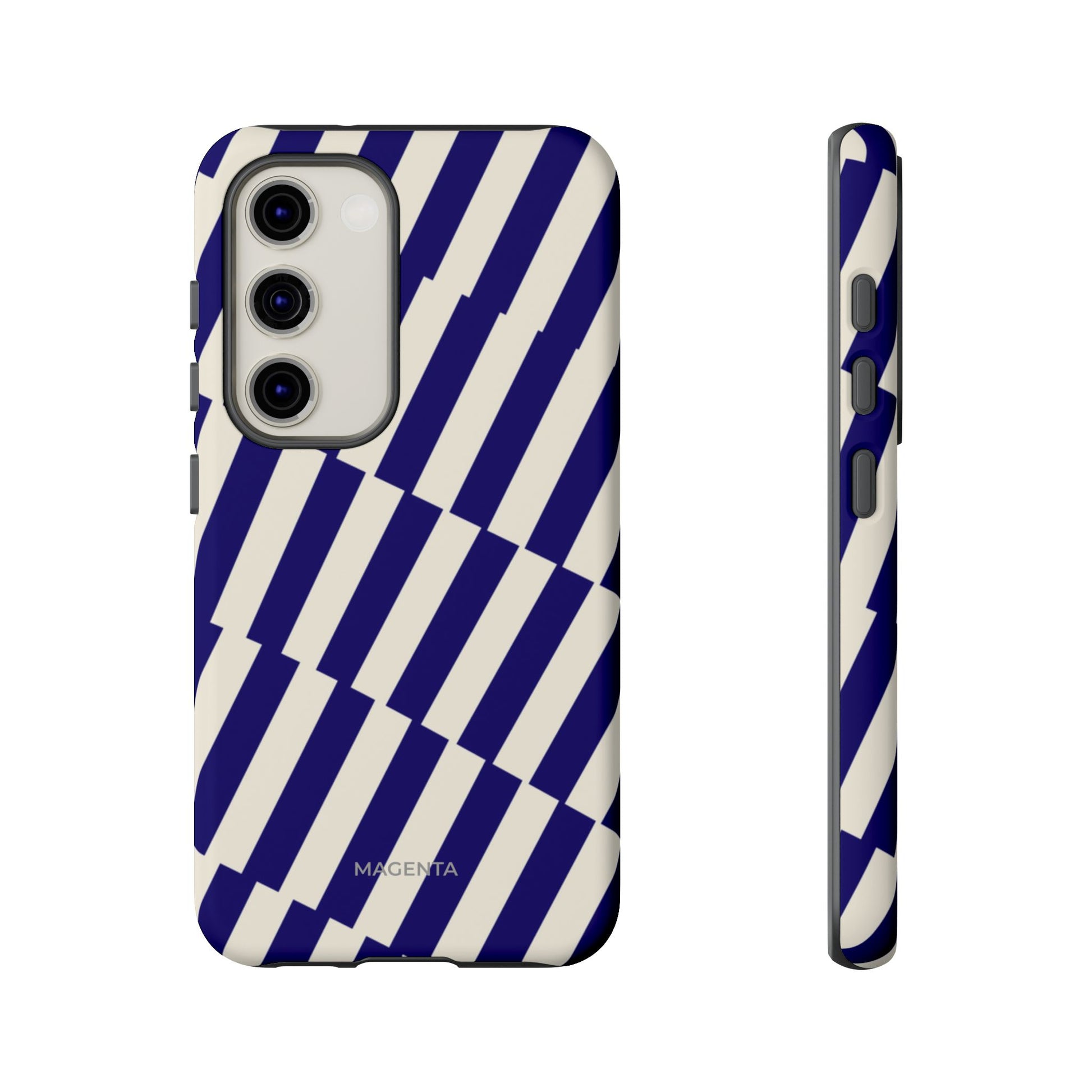 Deep Blue Crosswalk Tough Case