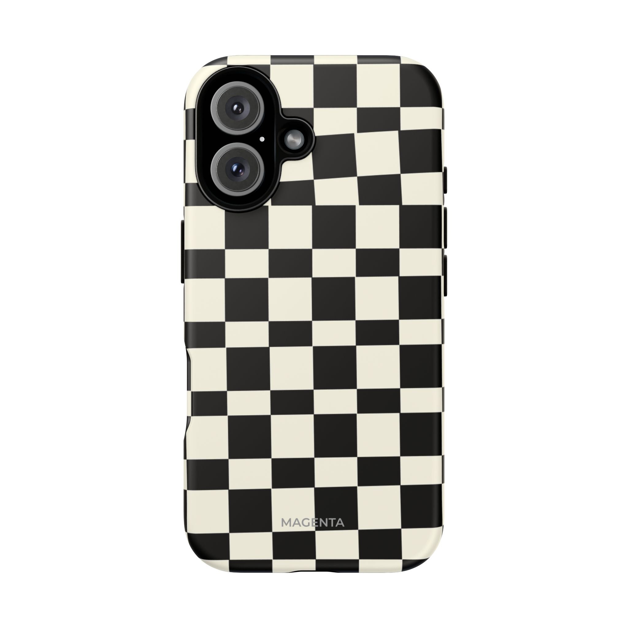 Black & White Check Tough Case