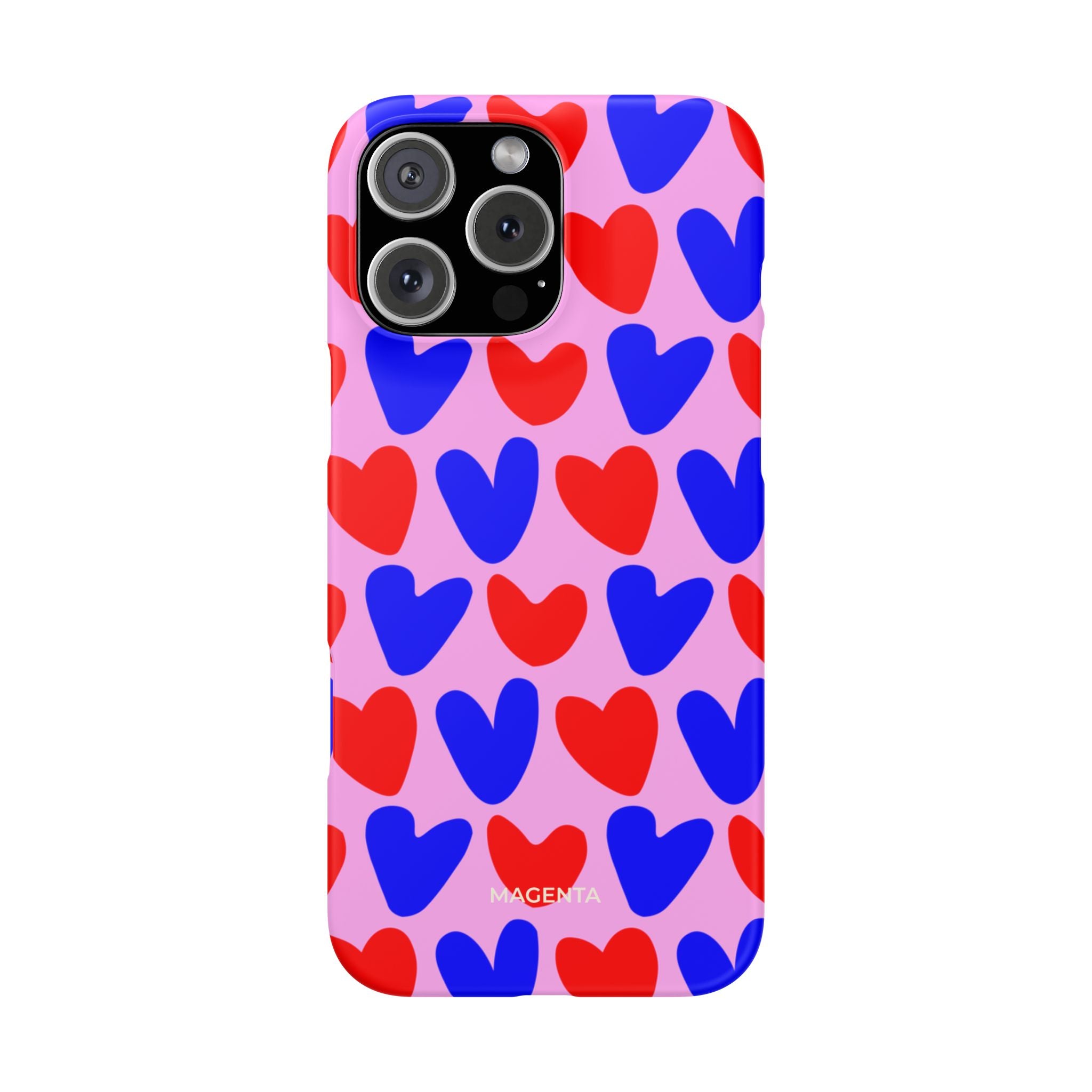 Zesty Hearts Snap Case