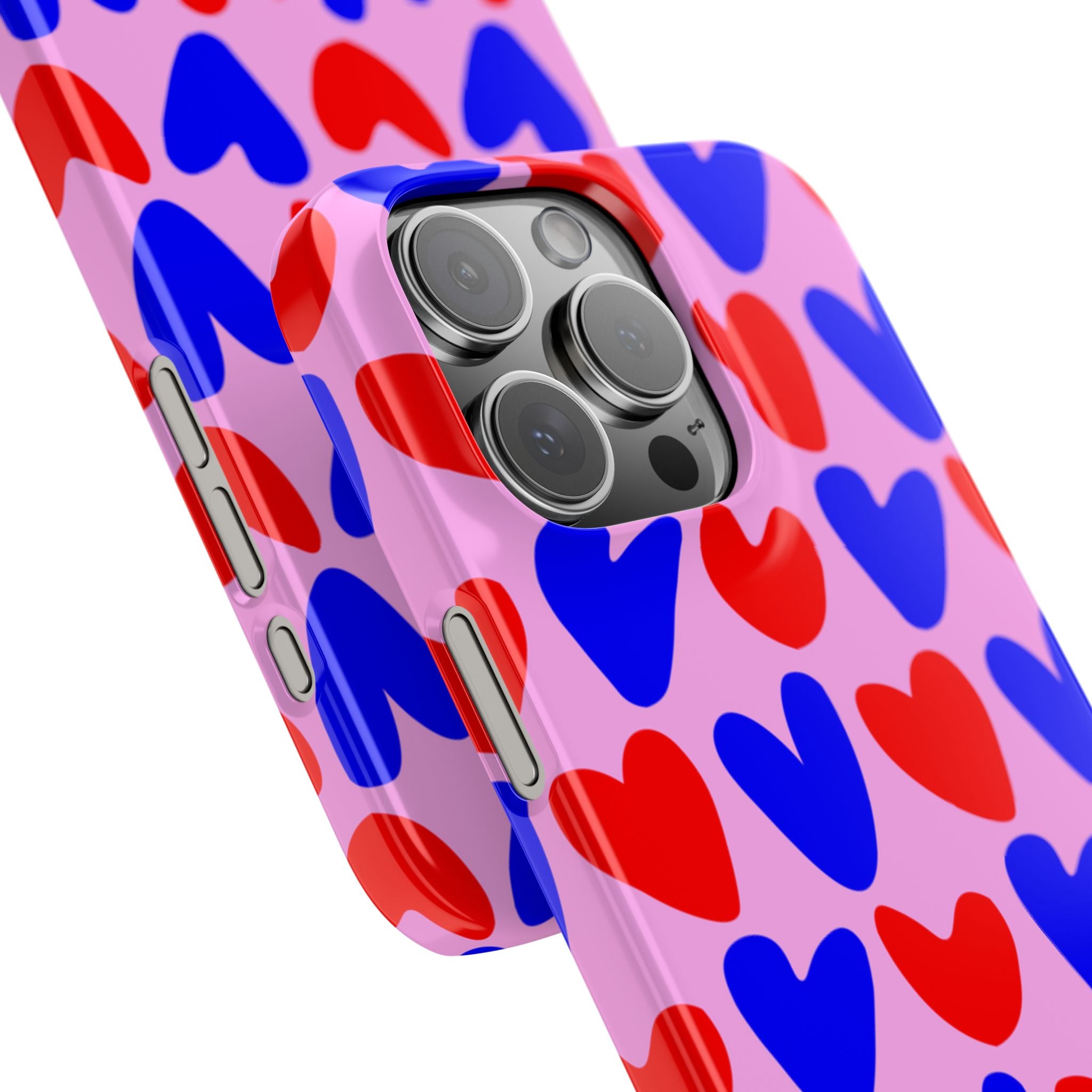 Zesty Hearts Snap Case