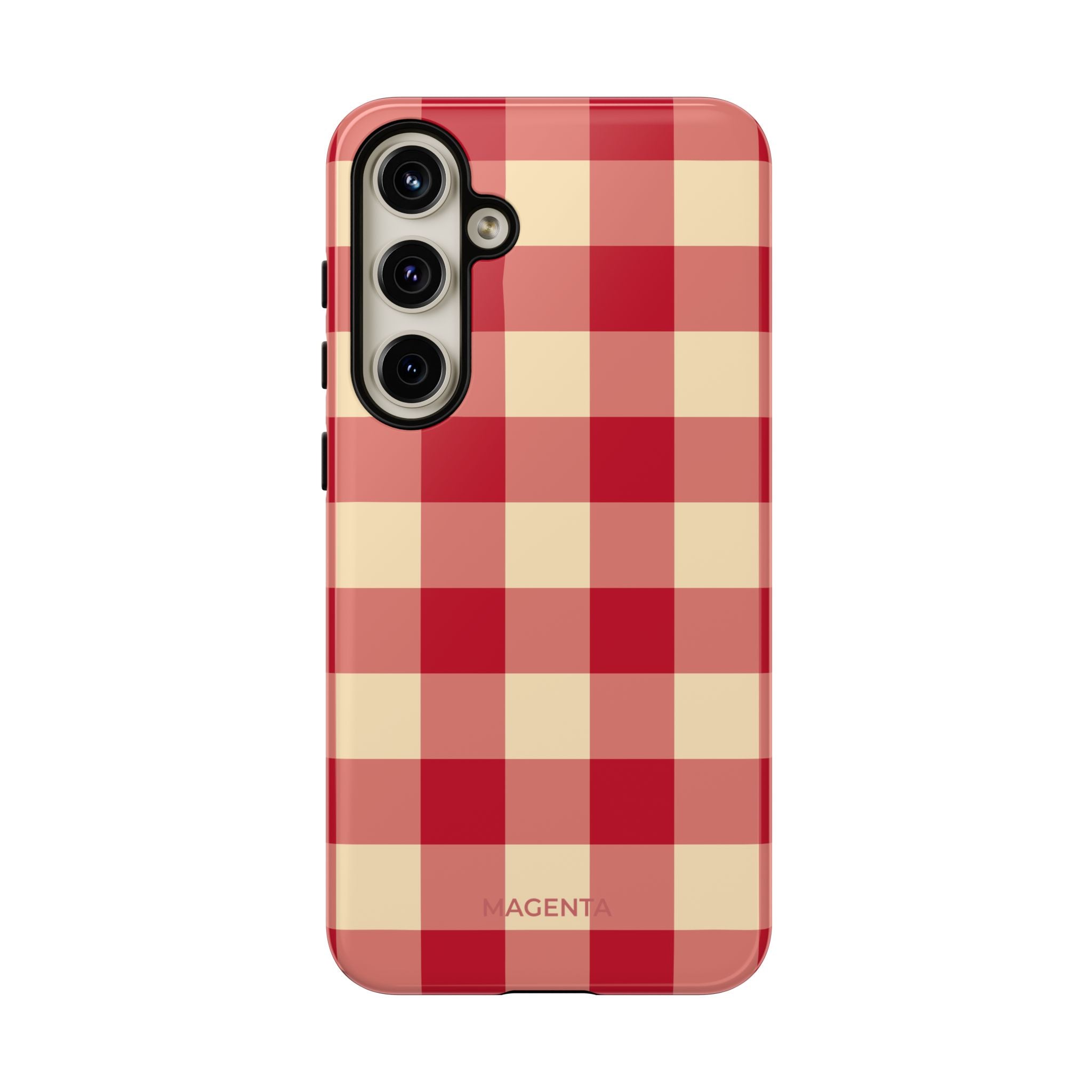Red and Cream Checker
