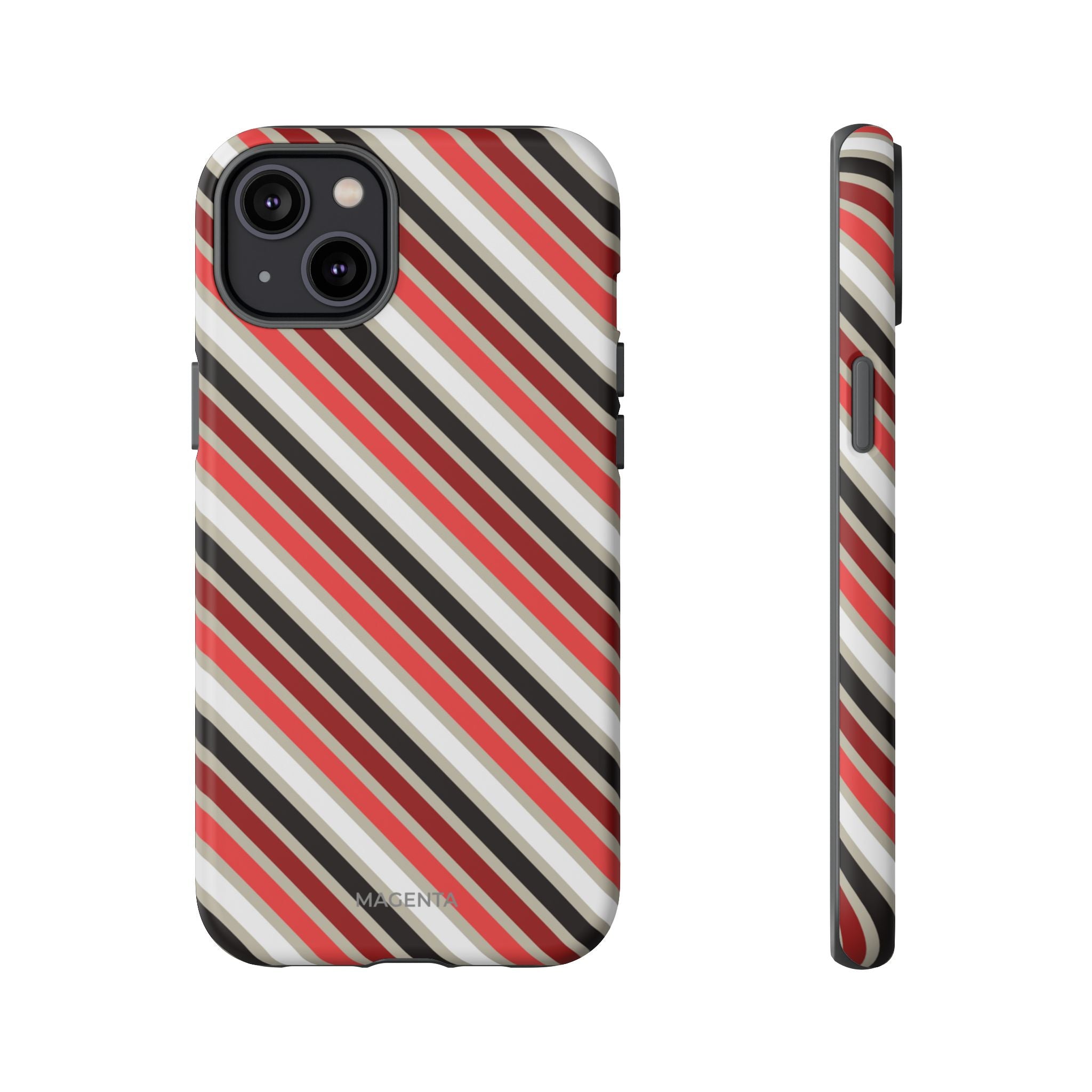 Red-Black Rhythm Tough Case