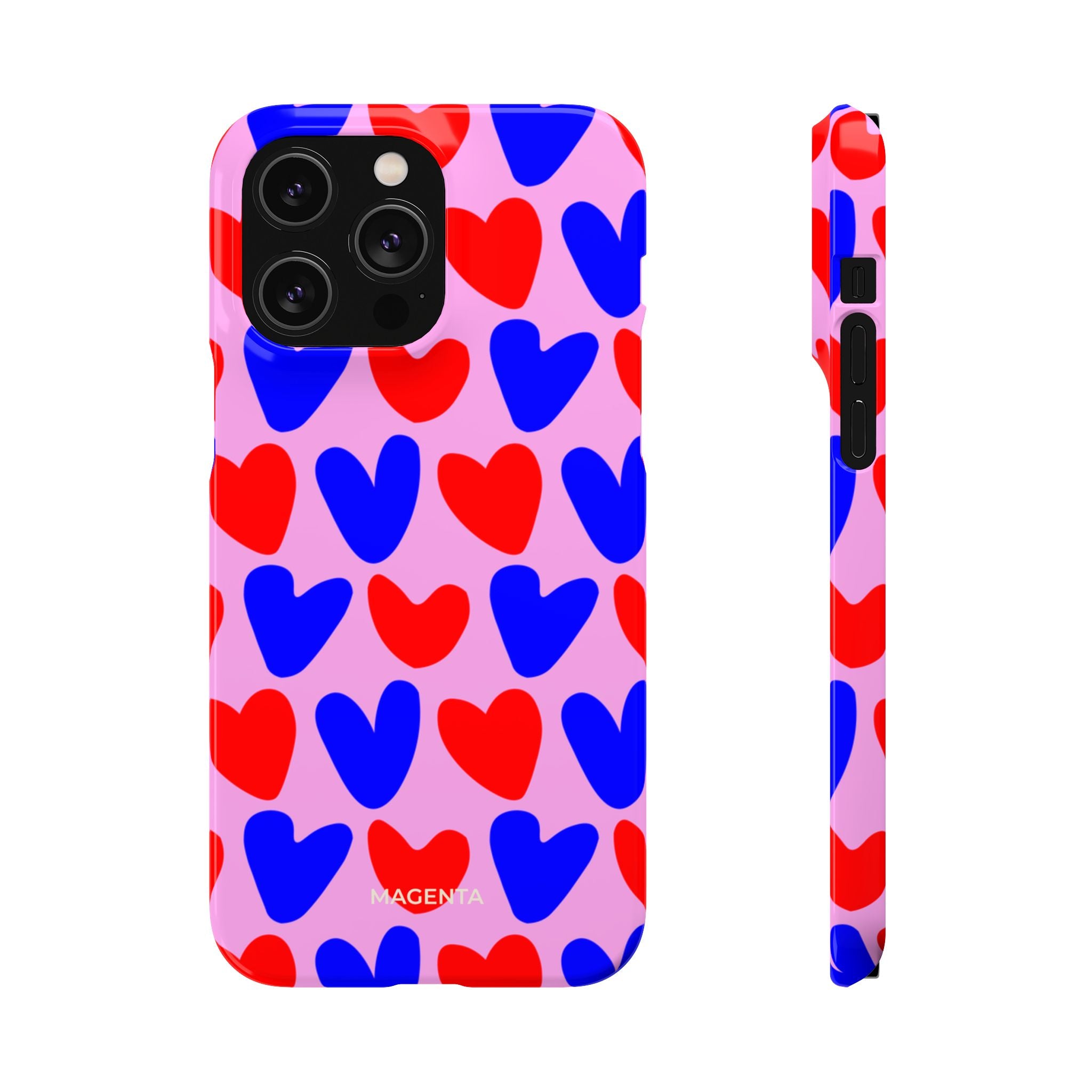 Zesty Hearts Snap Case