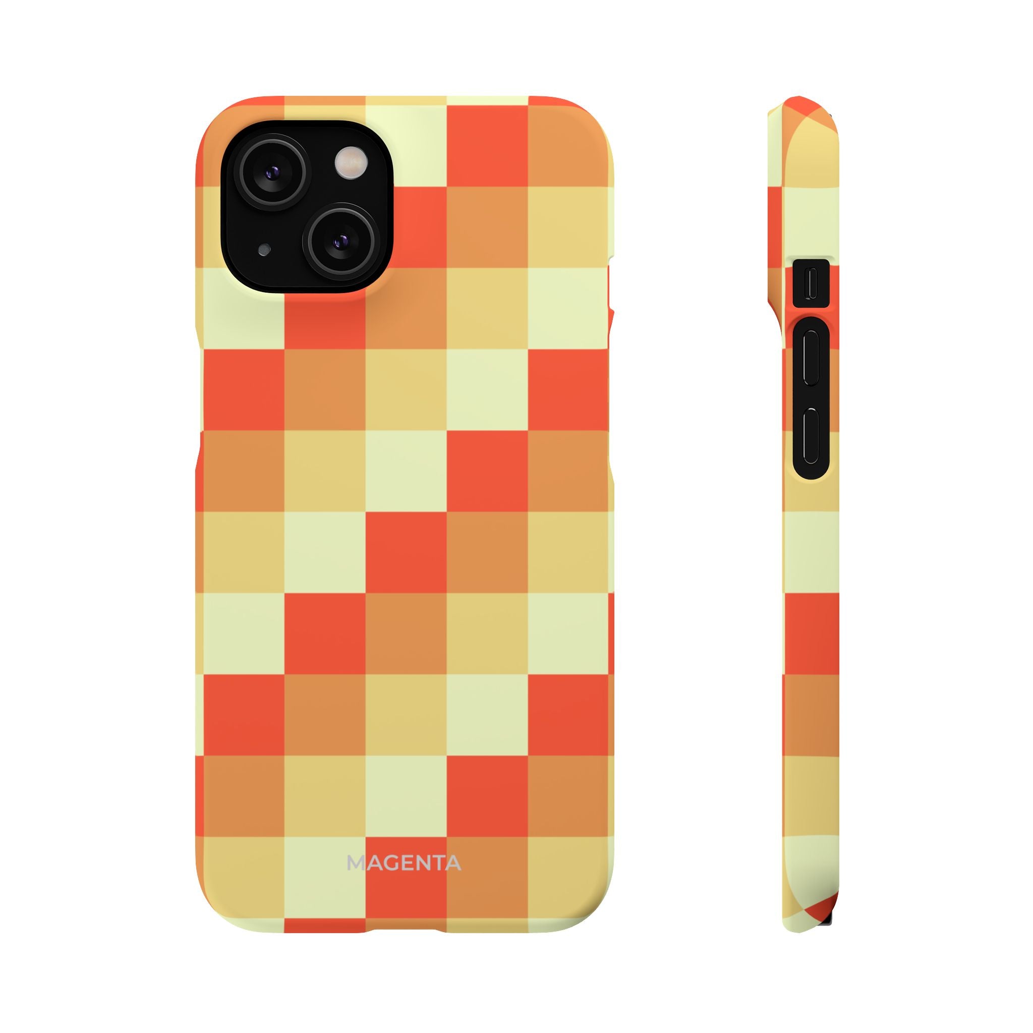 Pixelated Sunset Snap Case