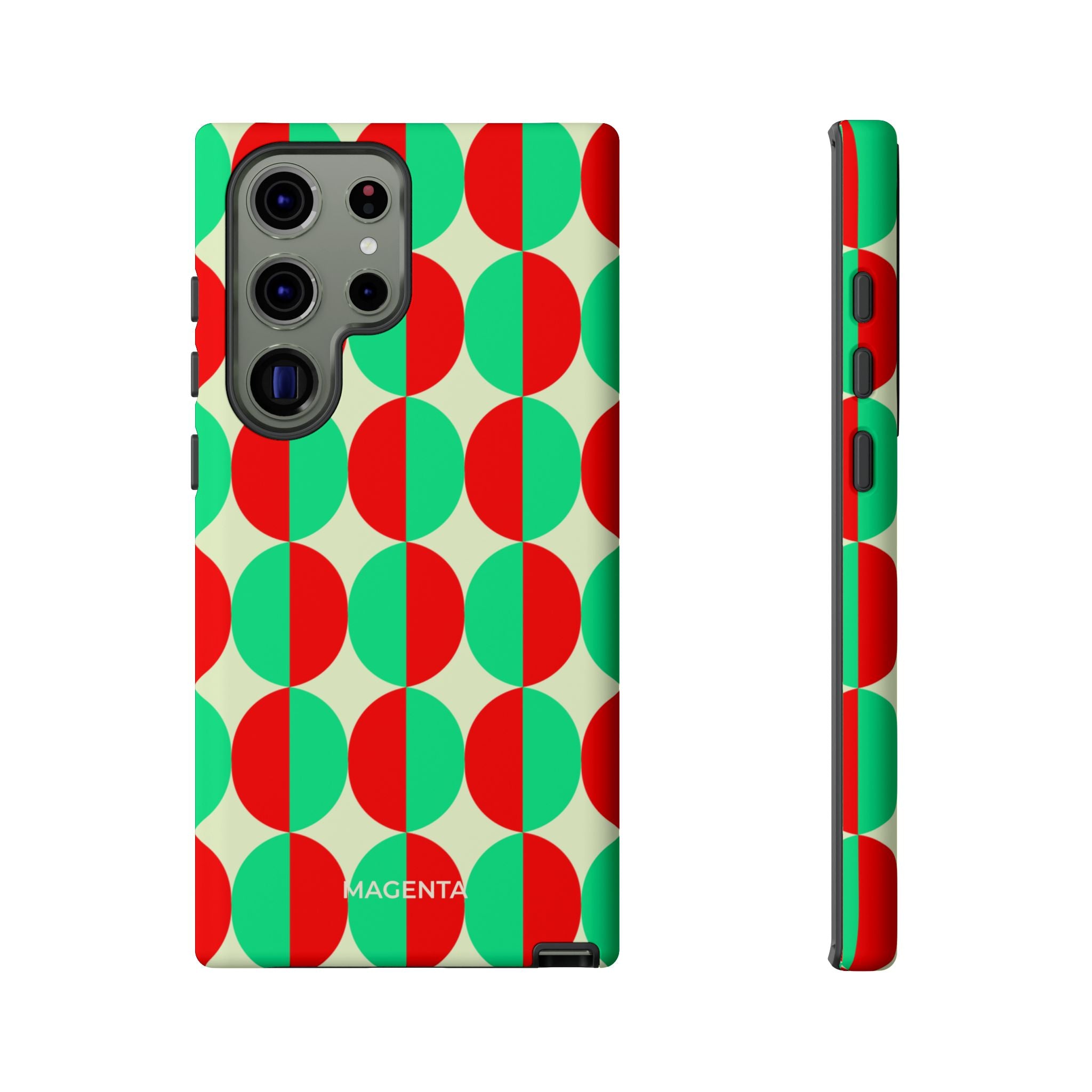 Red Green Circle Tough Case
