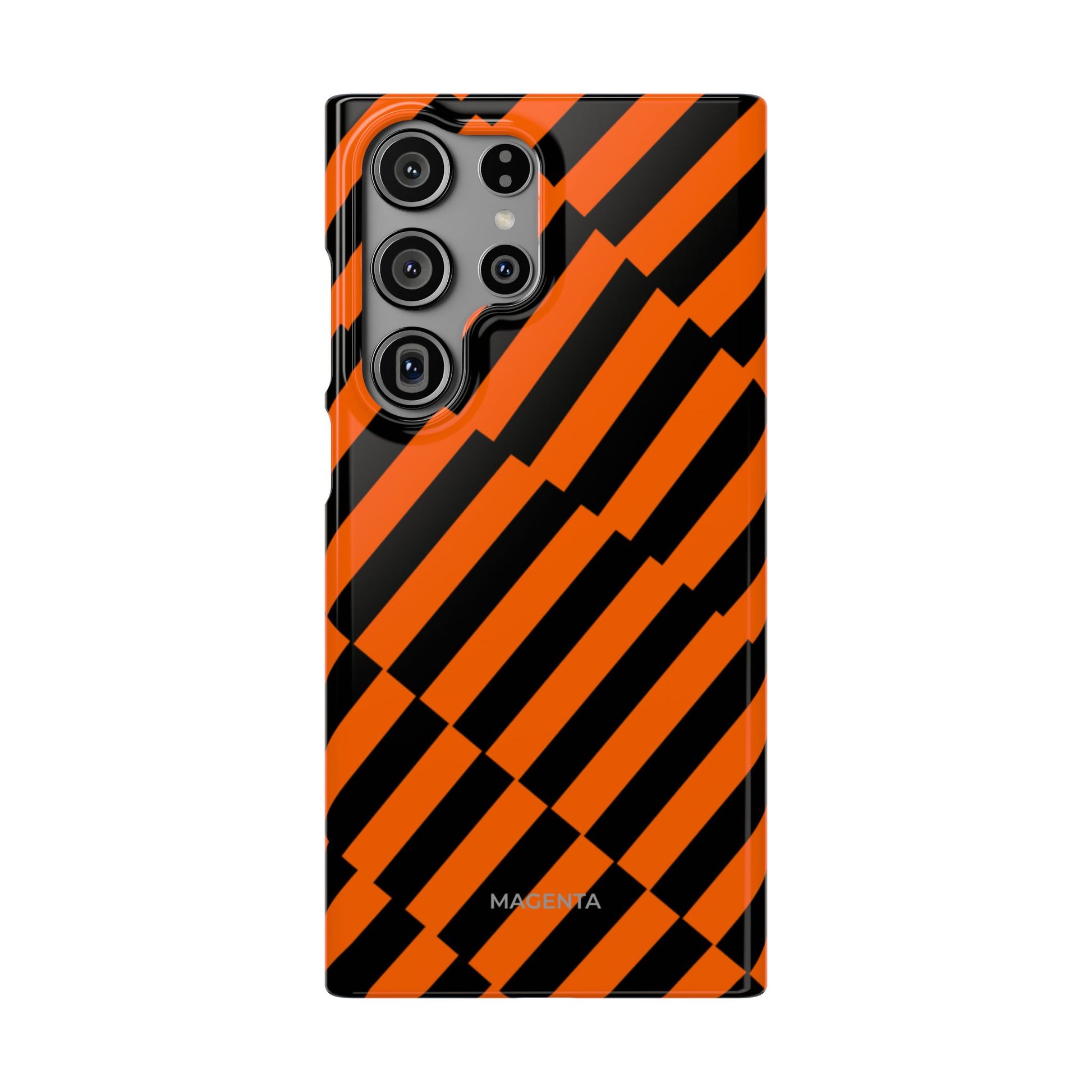 Pumpkin Stripes Snap Case