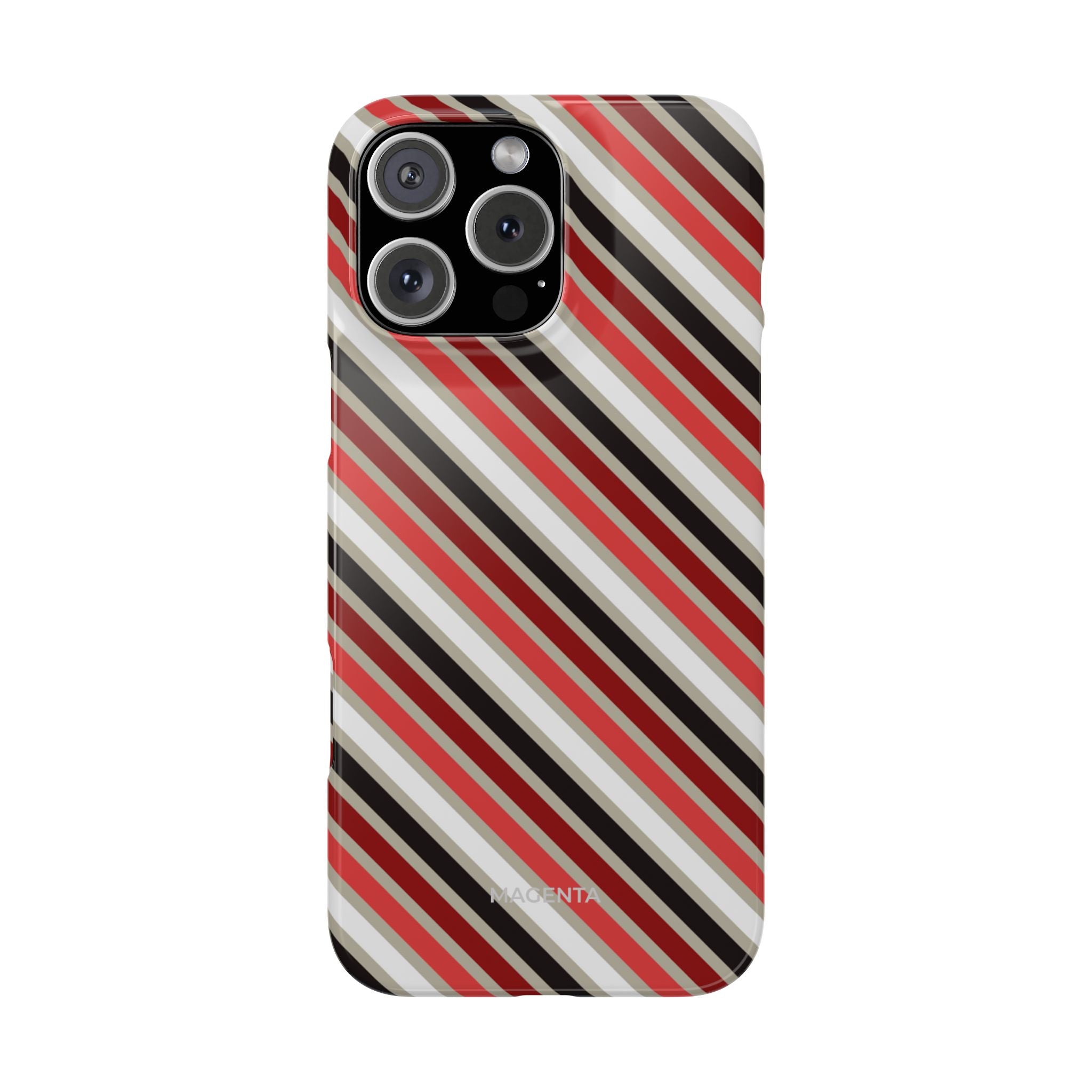 Red & Black Rhythm Snap Case