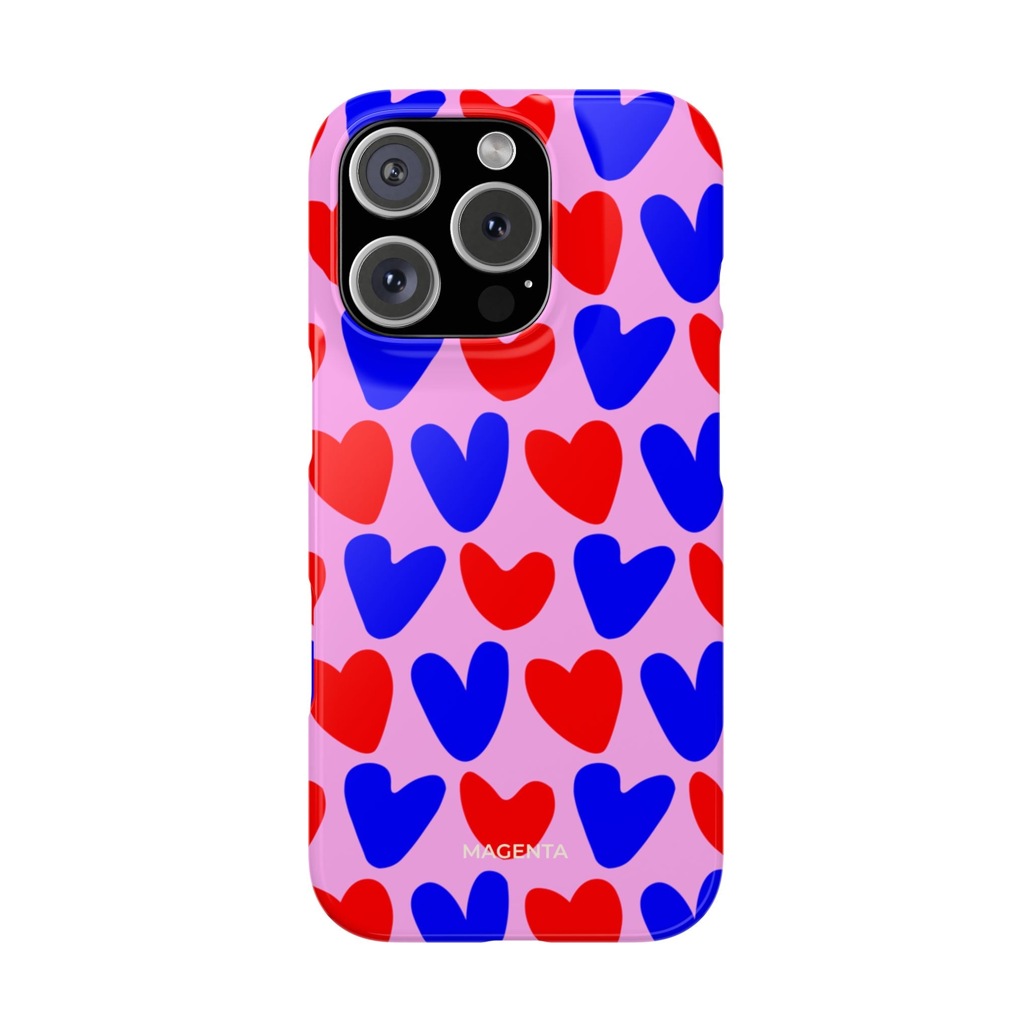 Zesty Hearts Snap Case