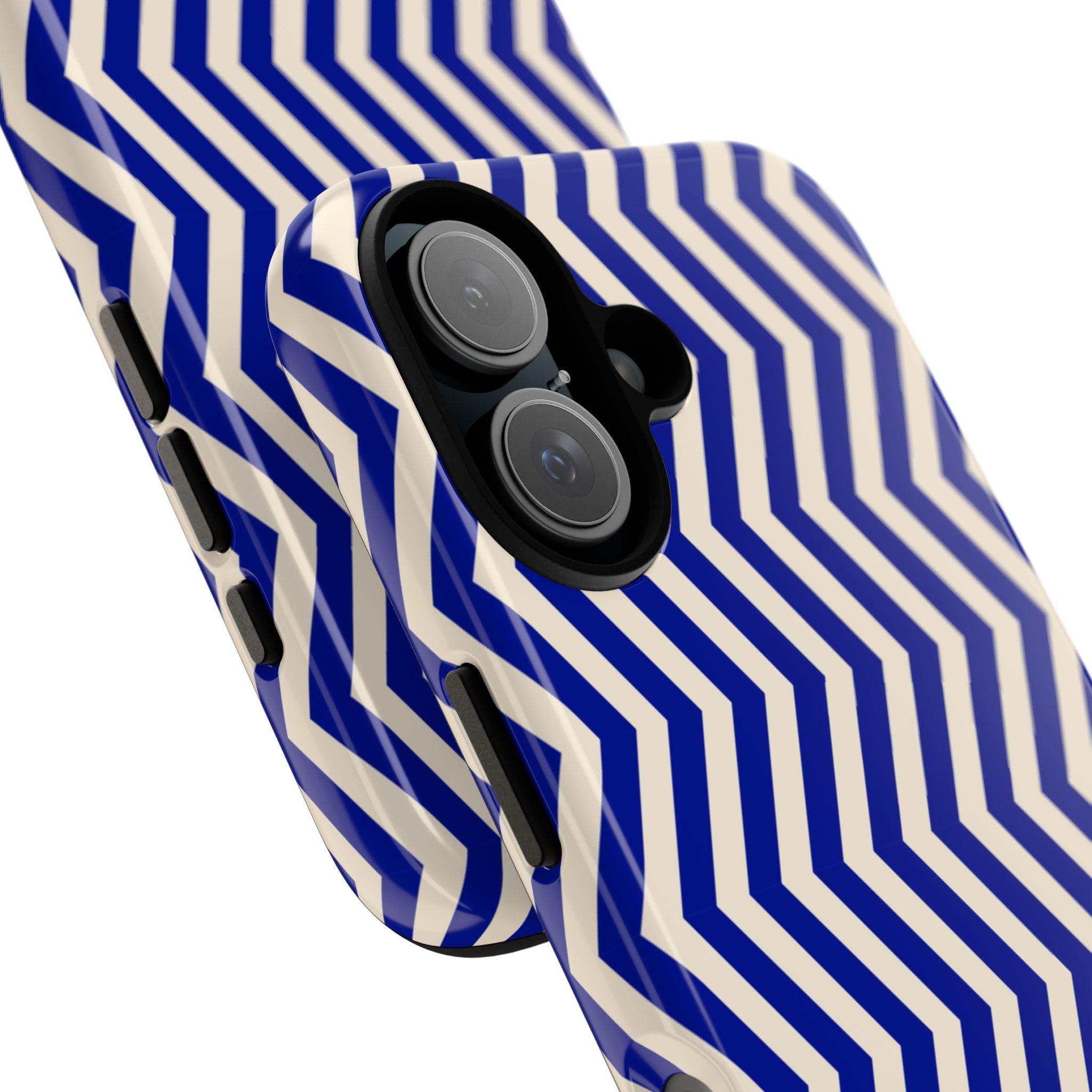 Blue Chevron Tough Case
