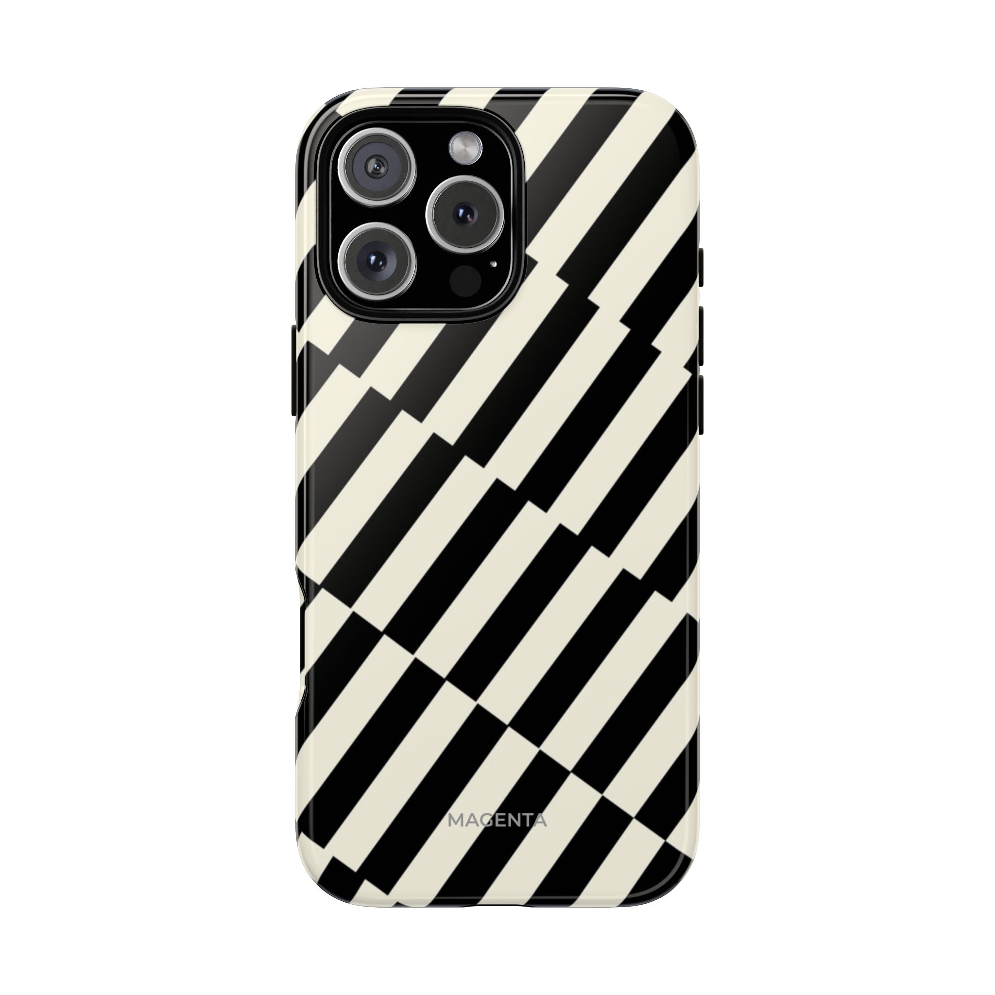 Black & White Crosswalk Tough Case