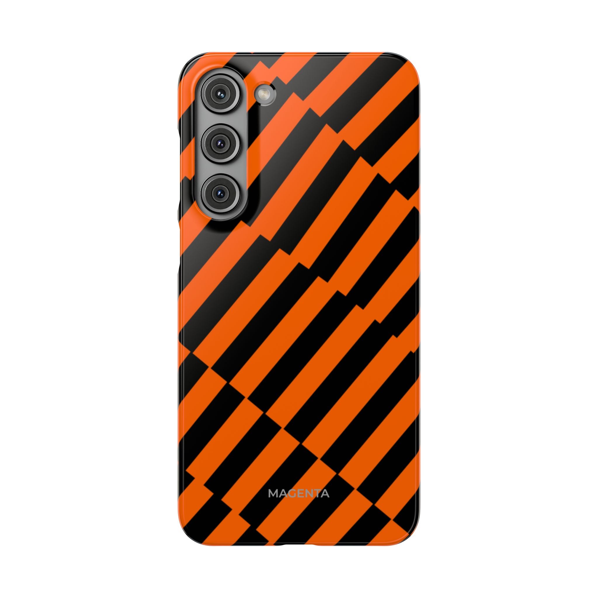 Pumpkin Stripes Snap Case