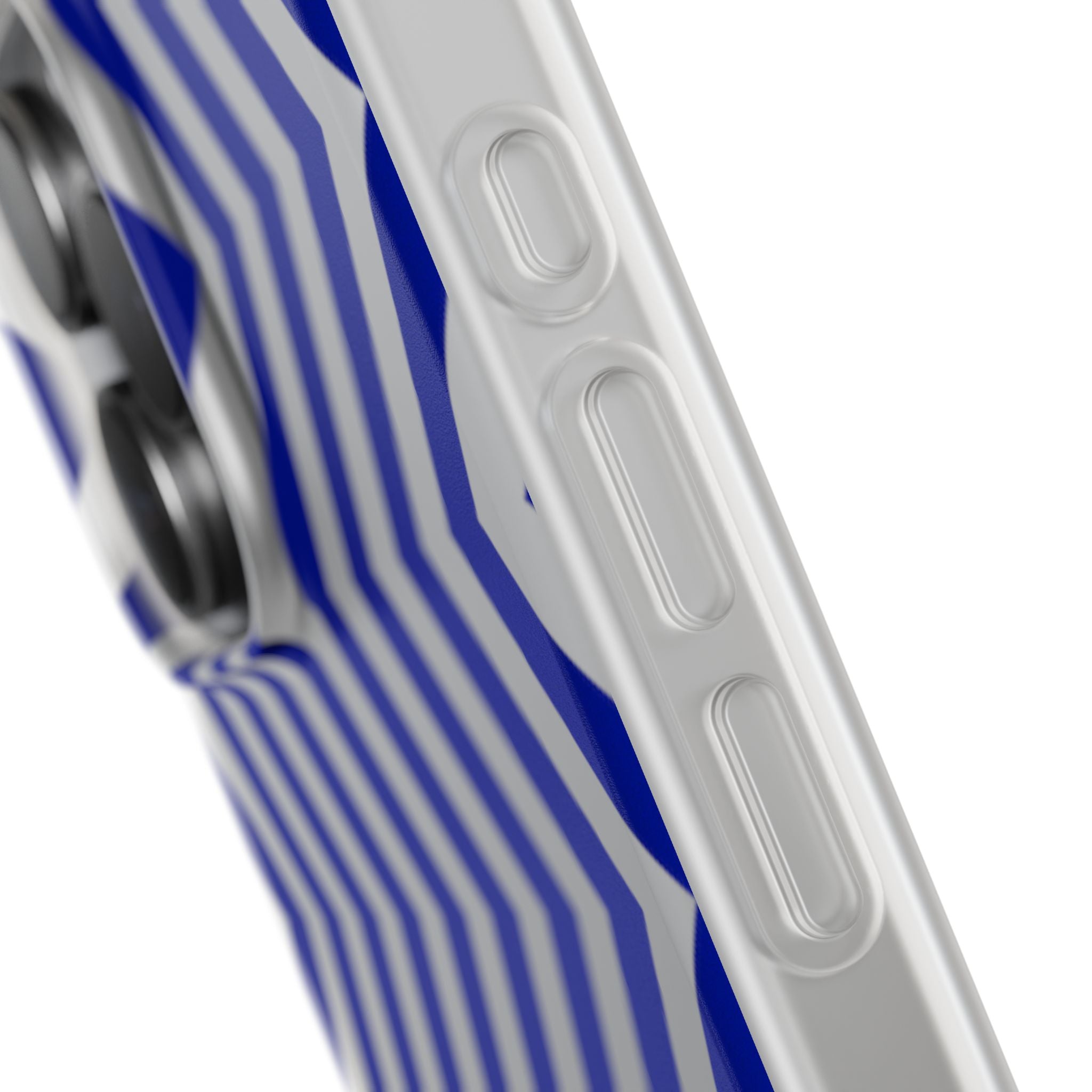 Blue Chevron Flexi Case