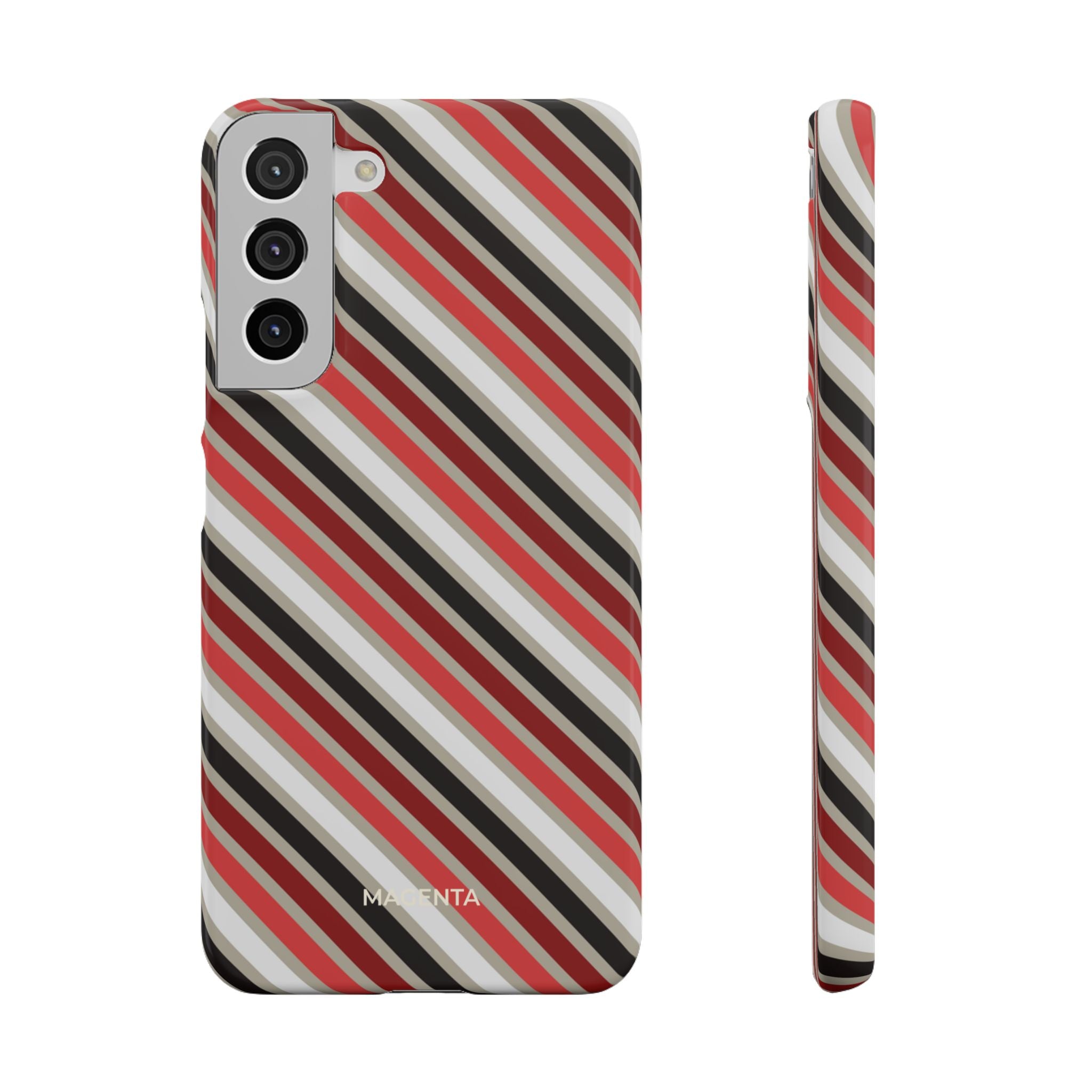 Red & Black Rhythm Snap Case