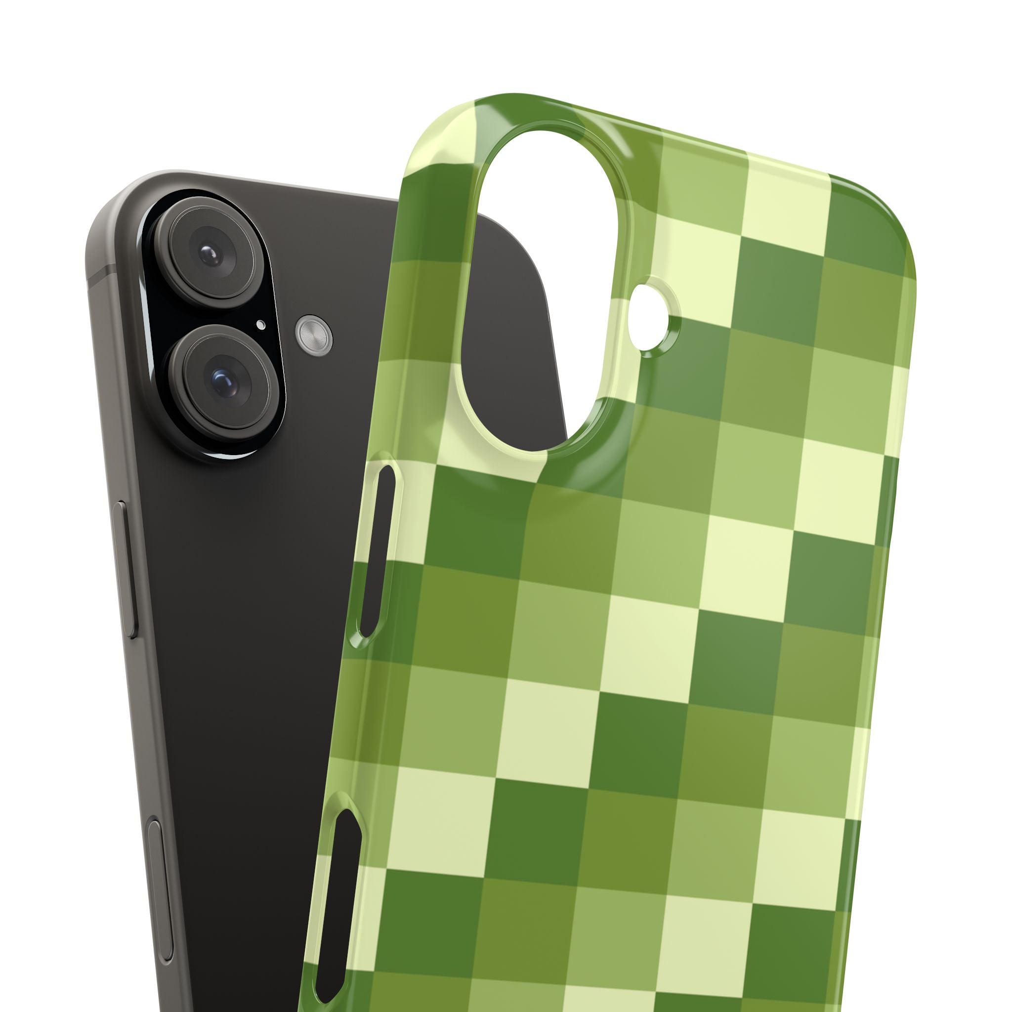 Mossy Grid Snap Case
