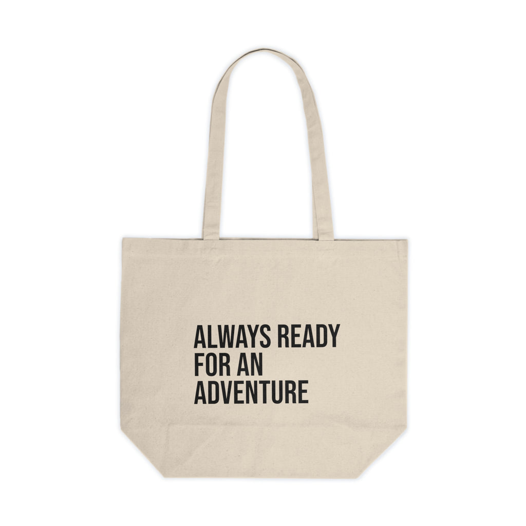 Adventure-Ready Canvas Shopping Tote