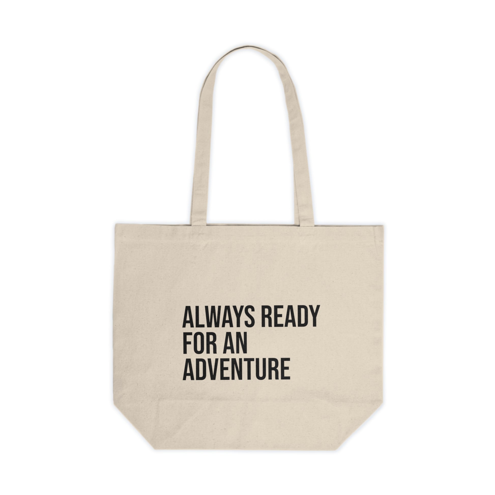 Adventure-Ready Canvas Shopping Tote