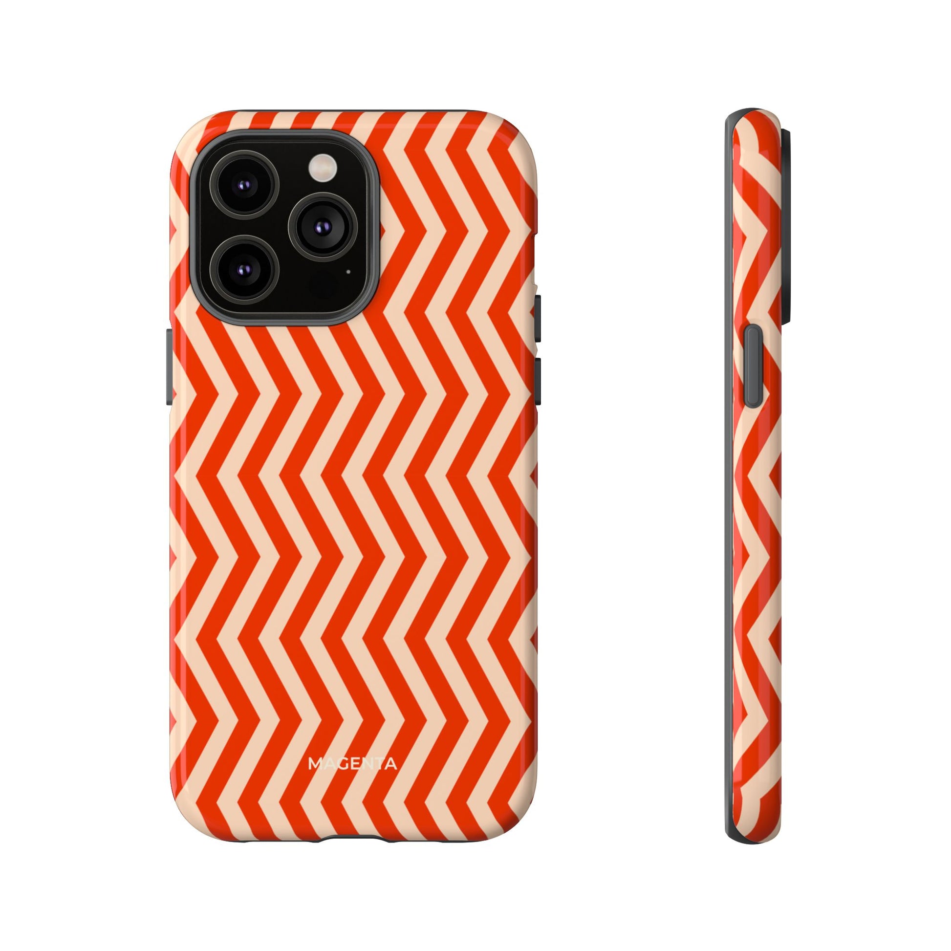 Red Chevron Tough Case