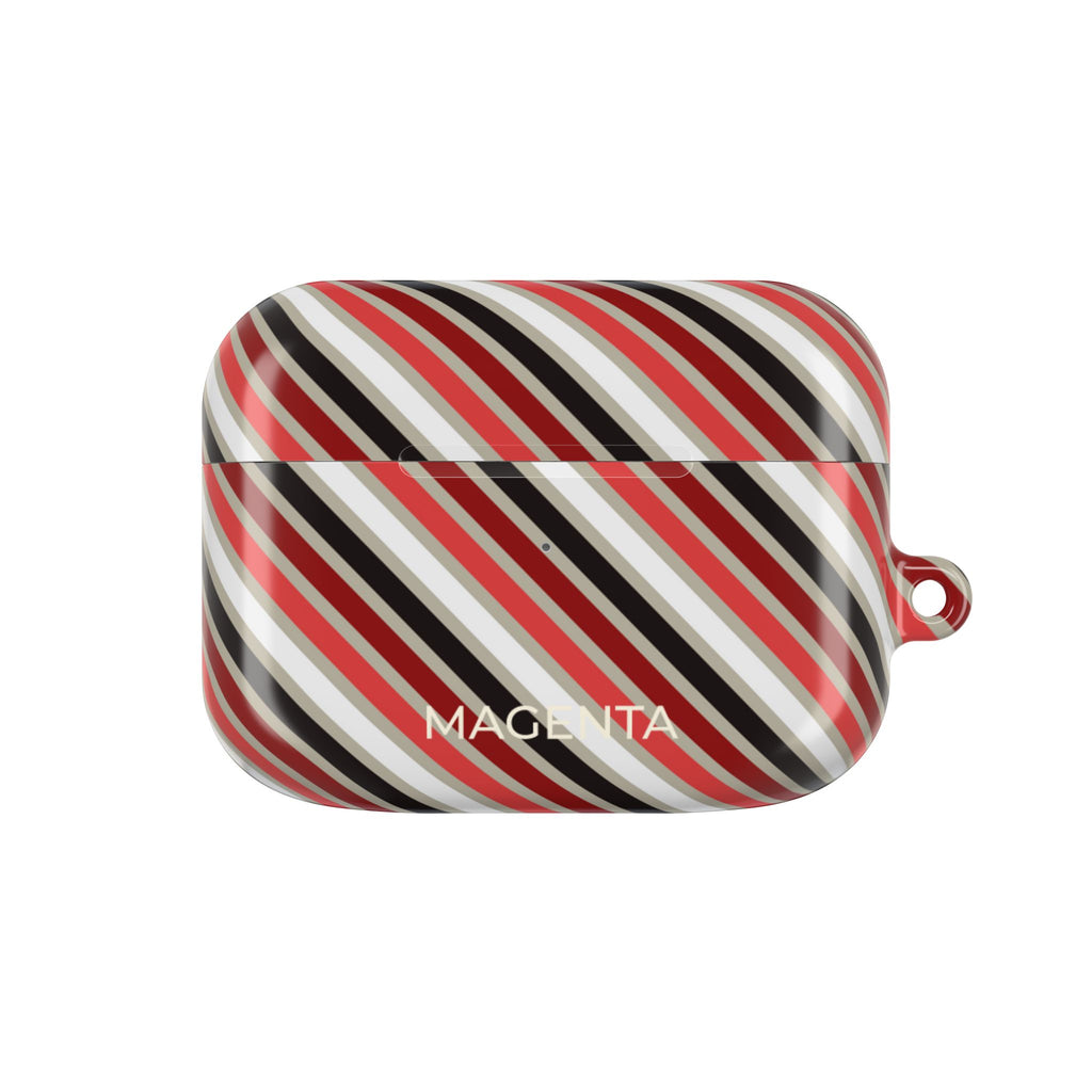 Red & Black Rhythm AirPods Pro Gen 1 Case
