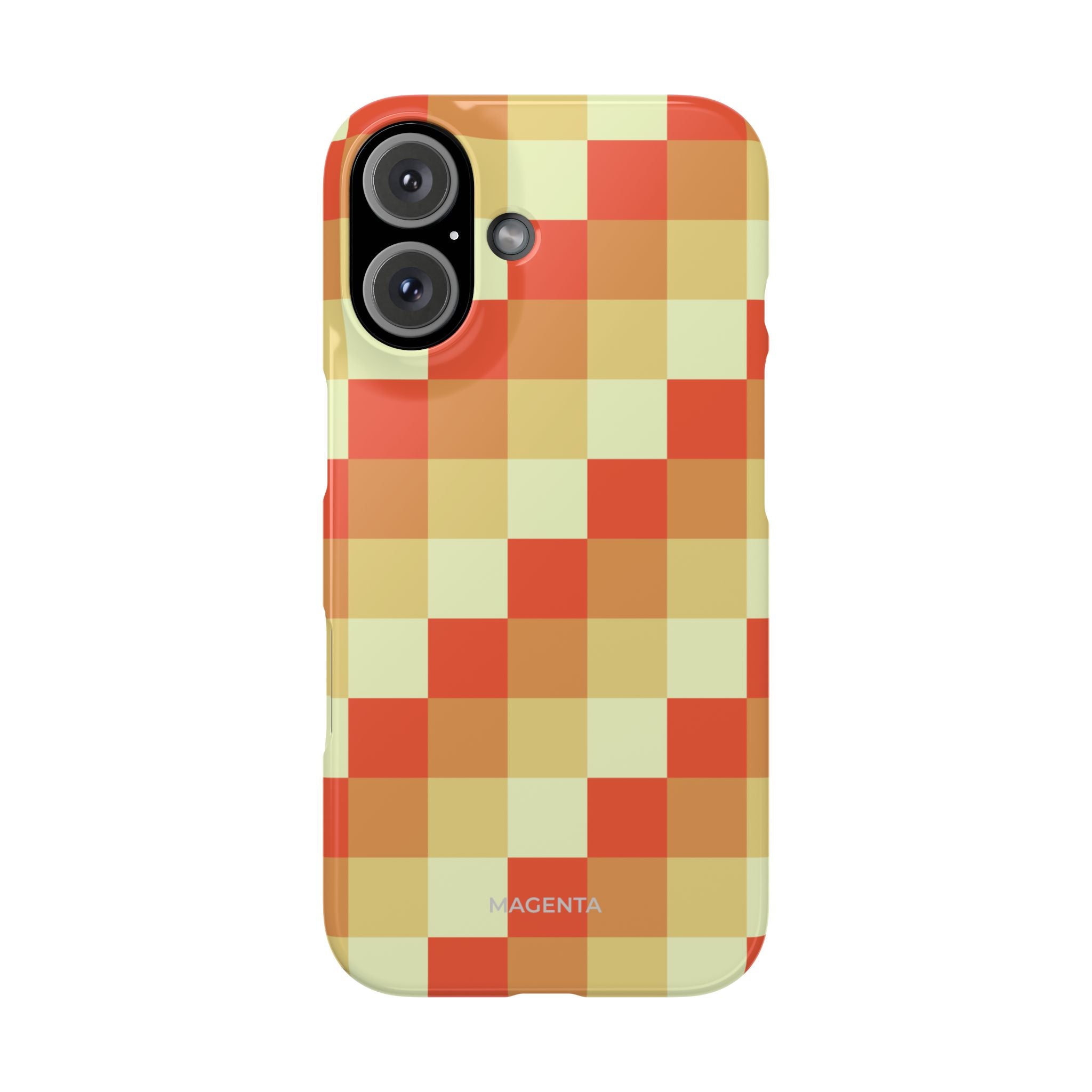 Pixelated Sunset Snap Case