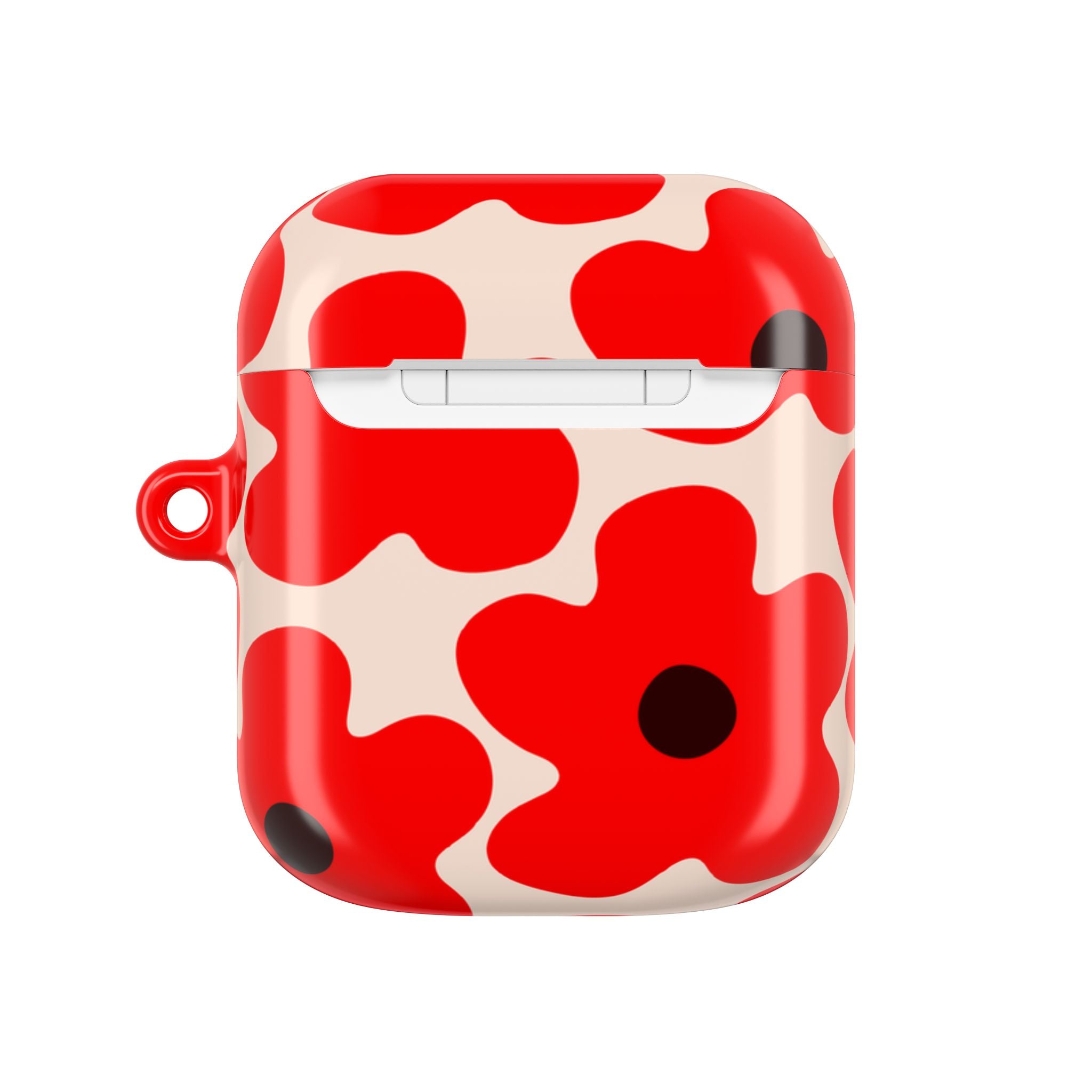 Red Floral AirPods Gen 2 Case