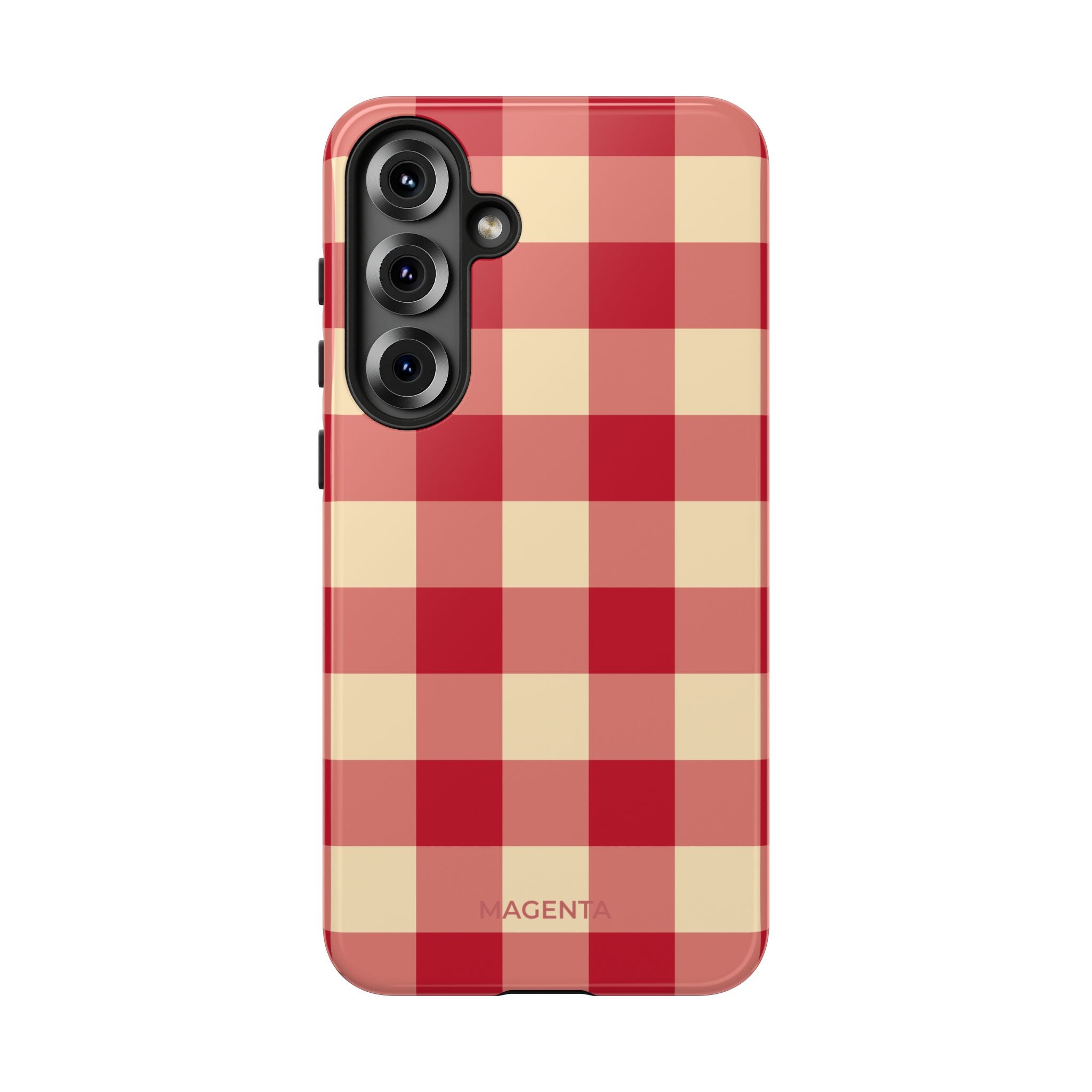 Red and Cream Checker