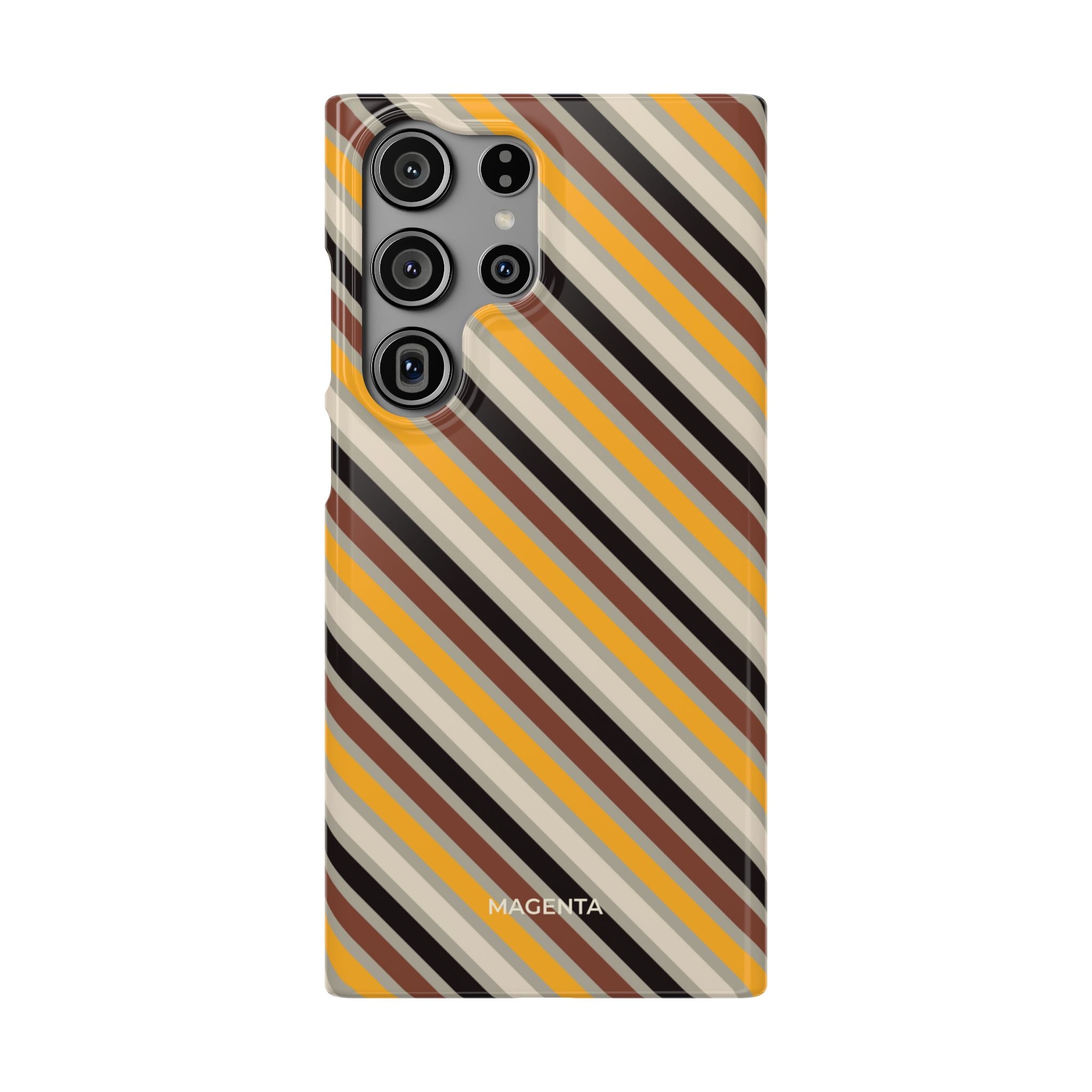 Earthy Stripes Snap Case