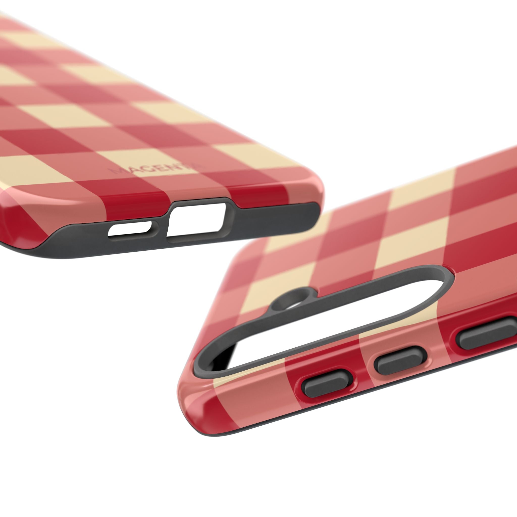 Red and Cream Checker