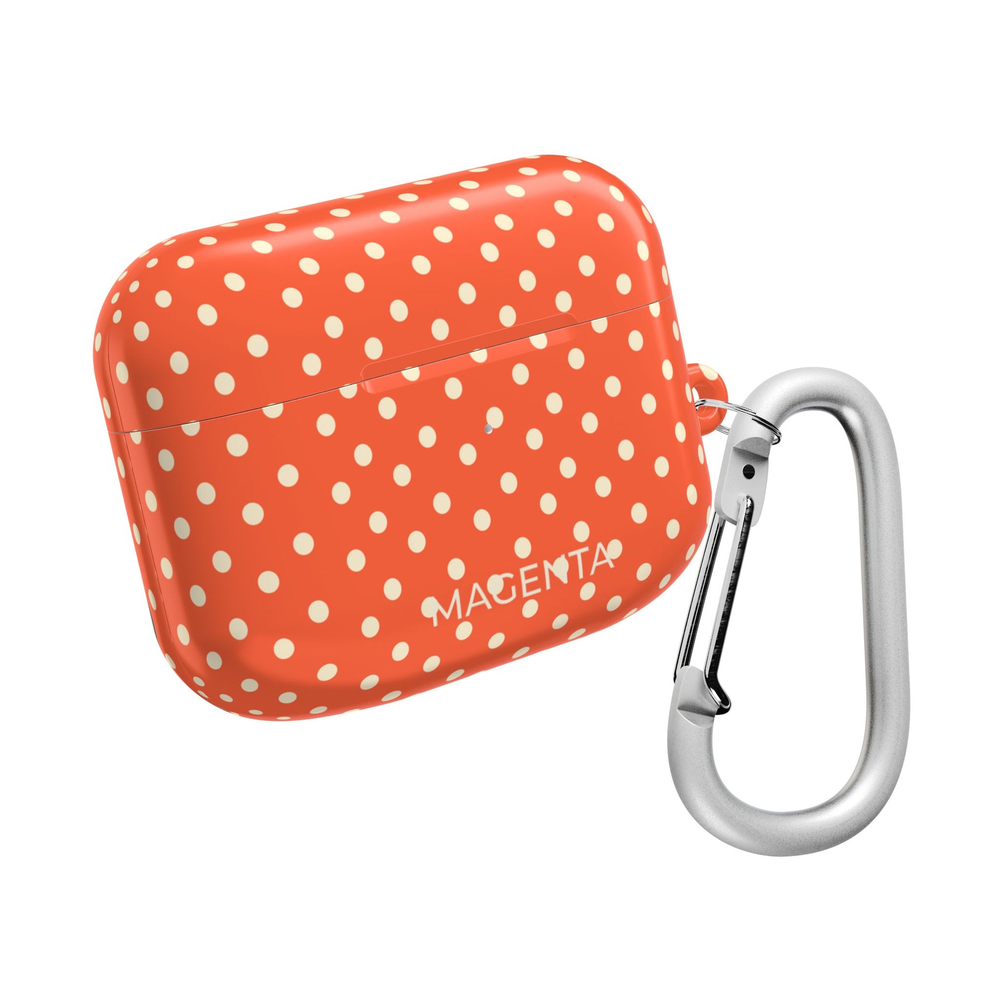 Cream On Old Rose Polka Dots AirPods Pro Gen 1 Case