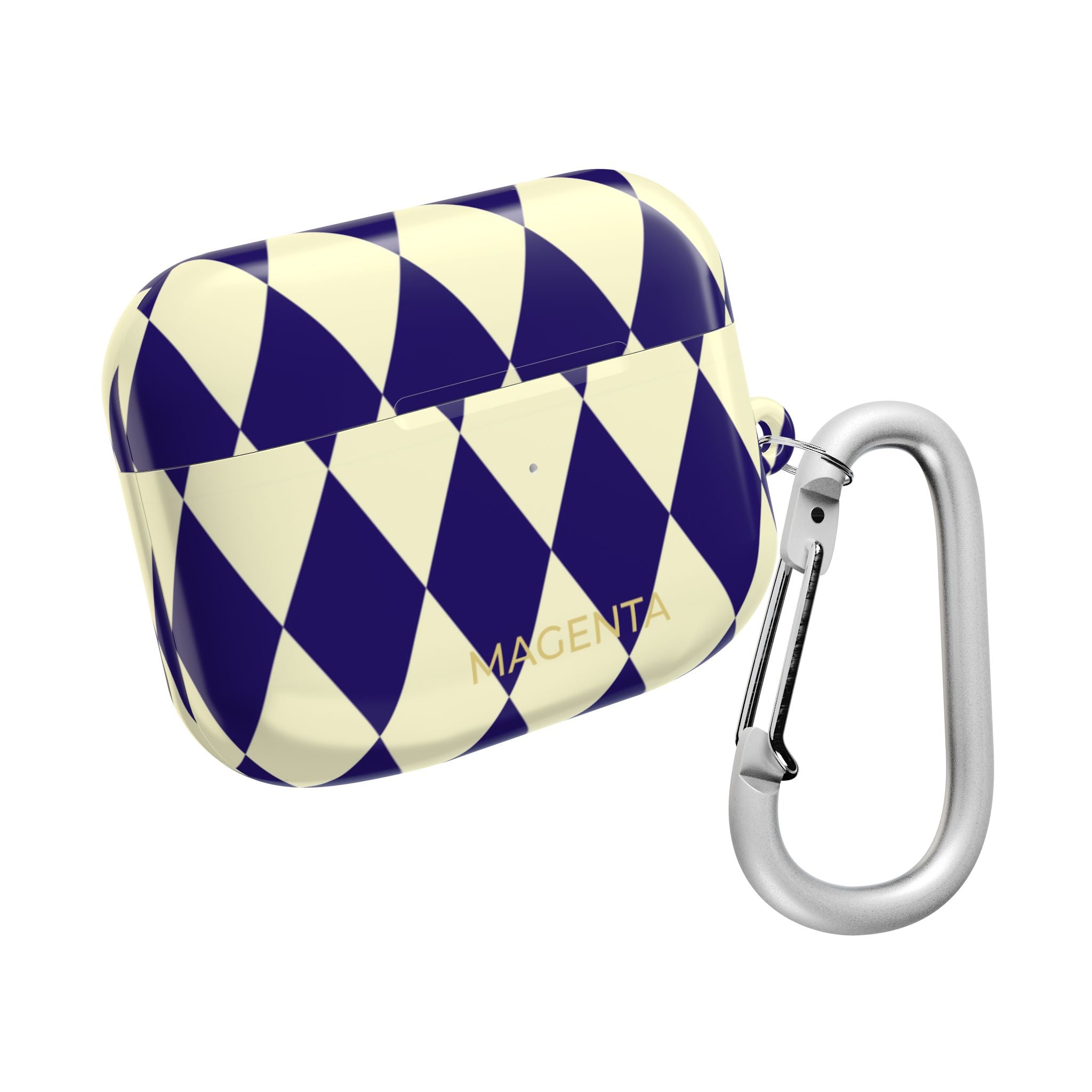 Navy & Cream Geometric AirPods Pro Gen 1 Case