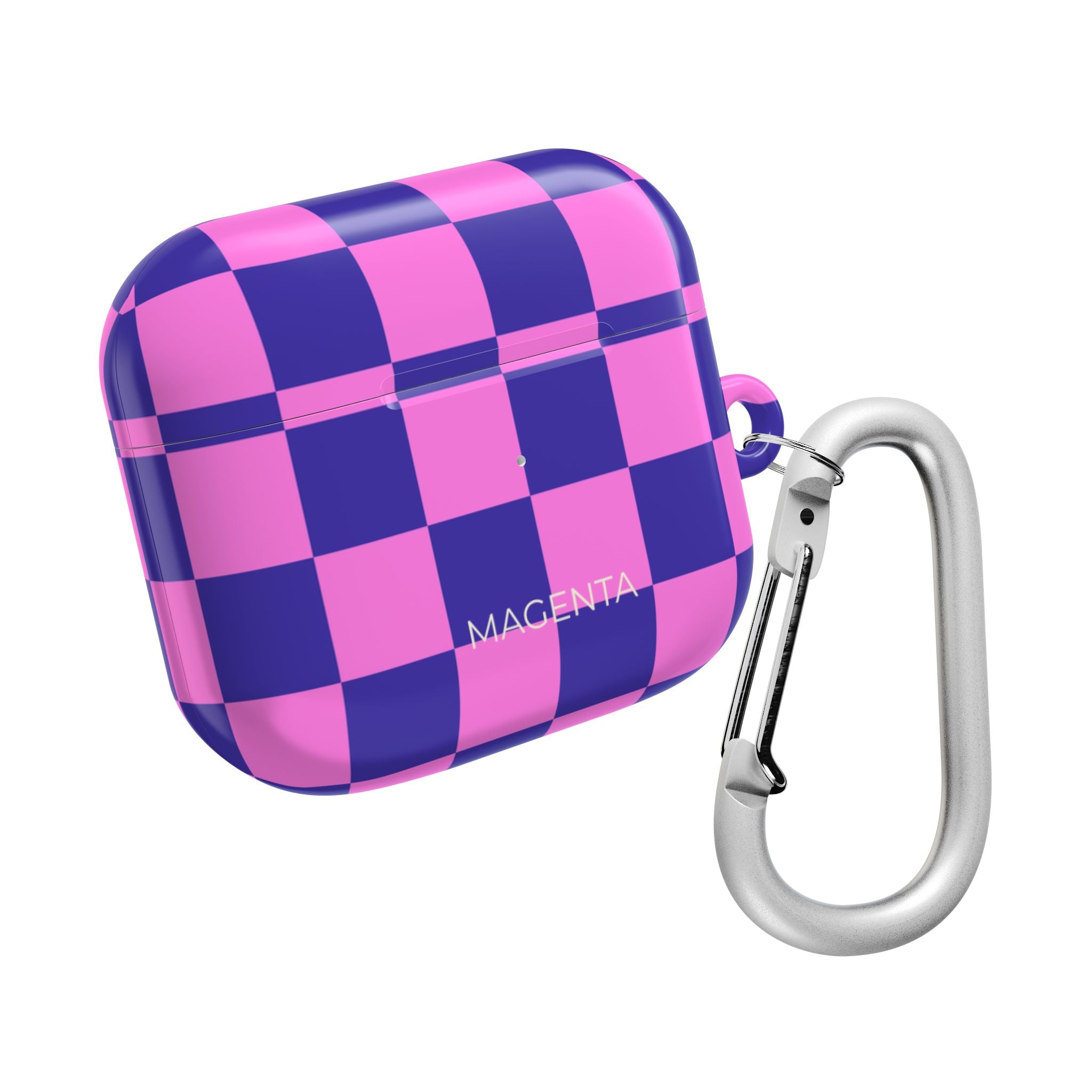 Blue & Pink Checkmate AirPods Gen 3 Case