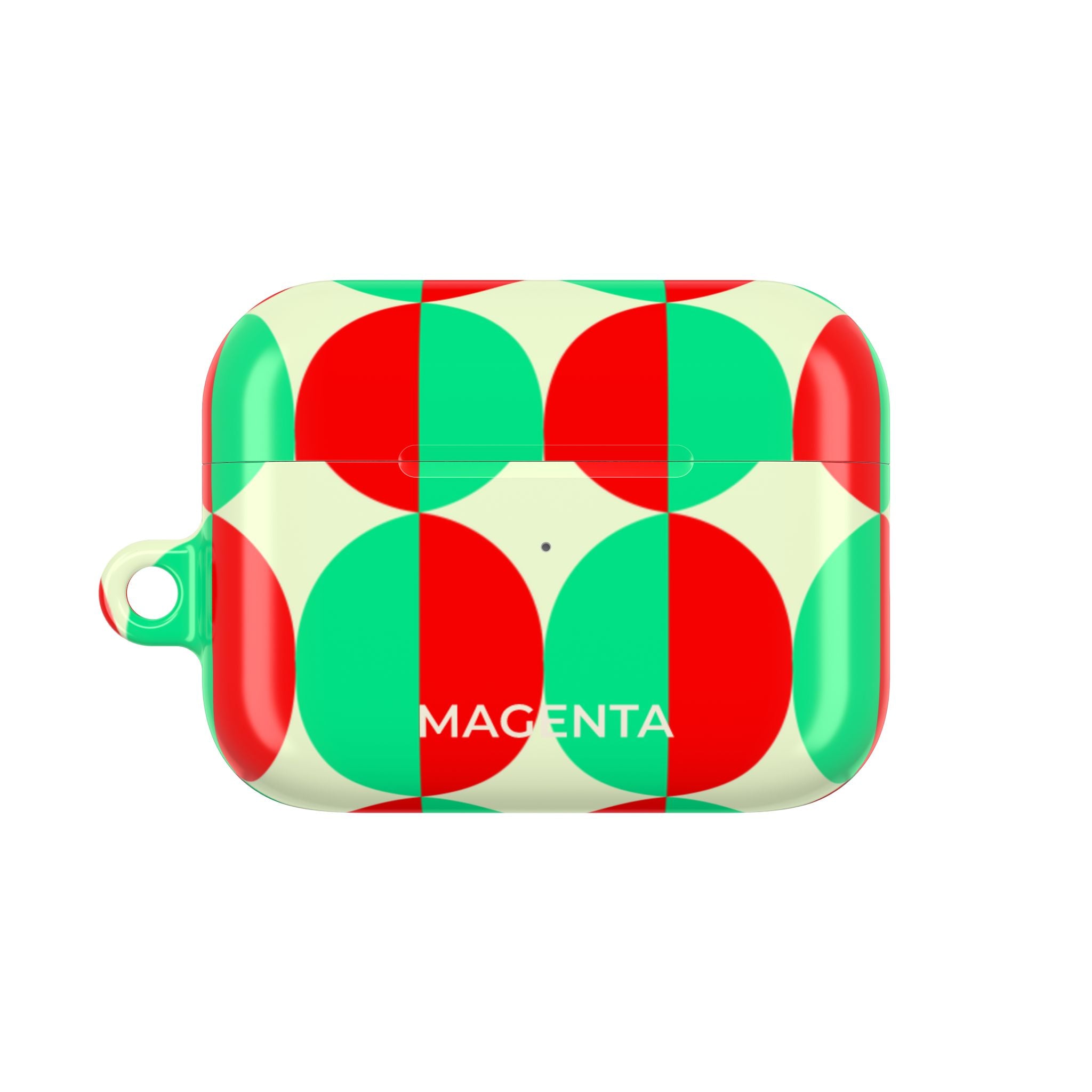 Red Green Circle AirPods Pro Gen 2 Case