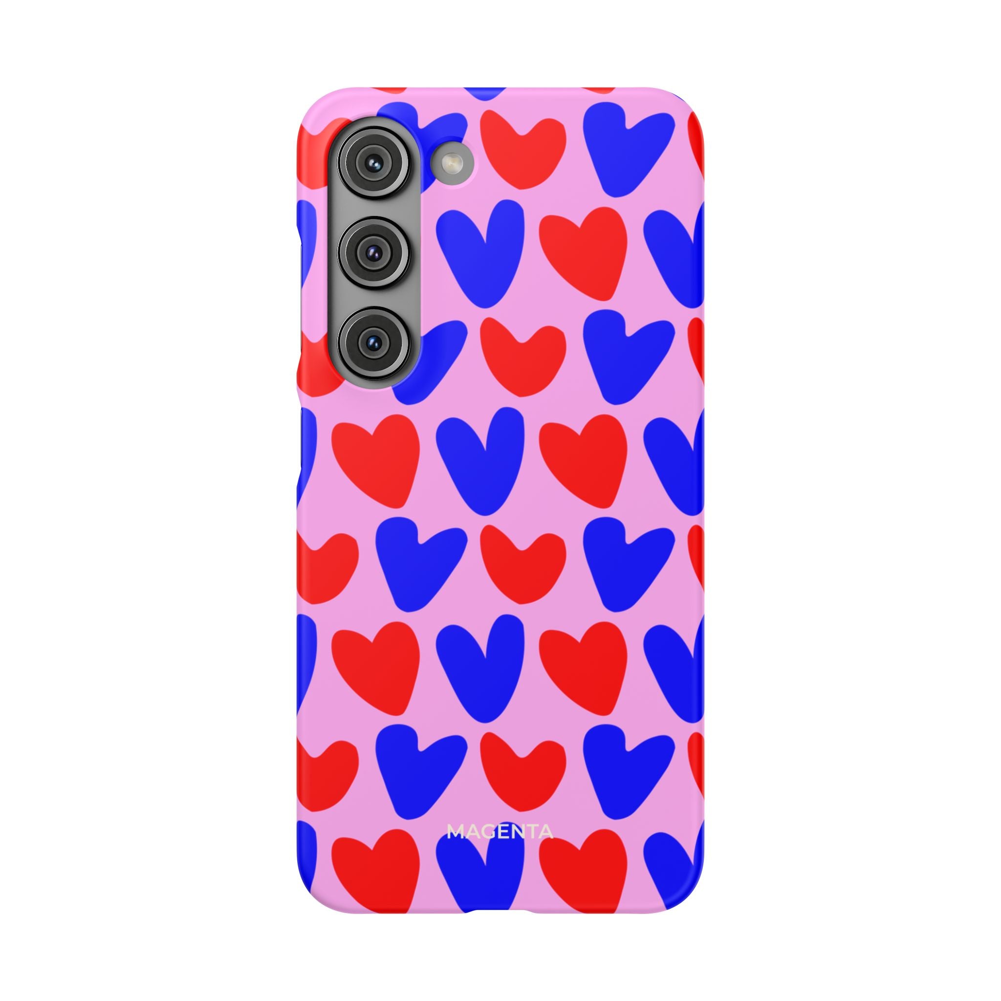 Zesty Hearts Snap Case