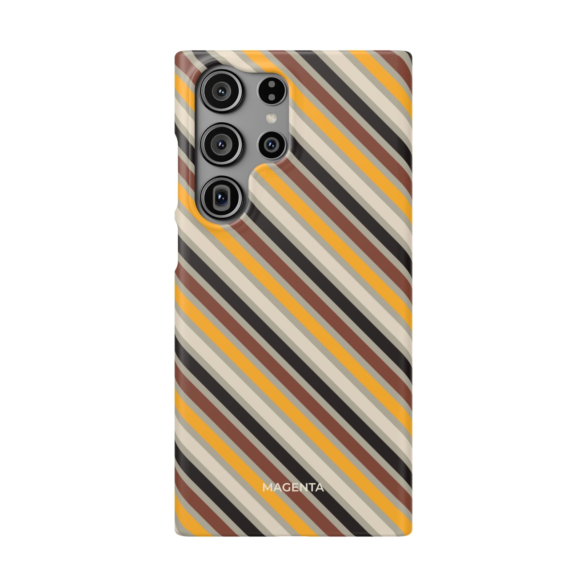 Earthy Stripes Snap Case