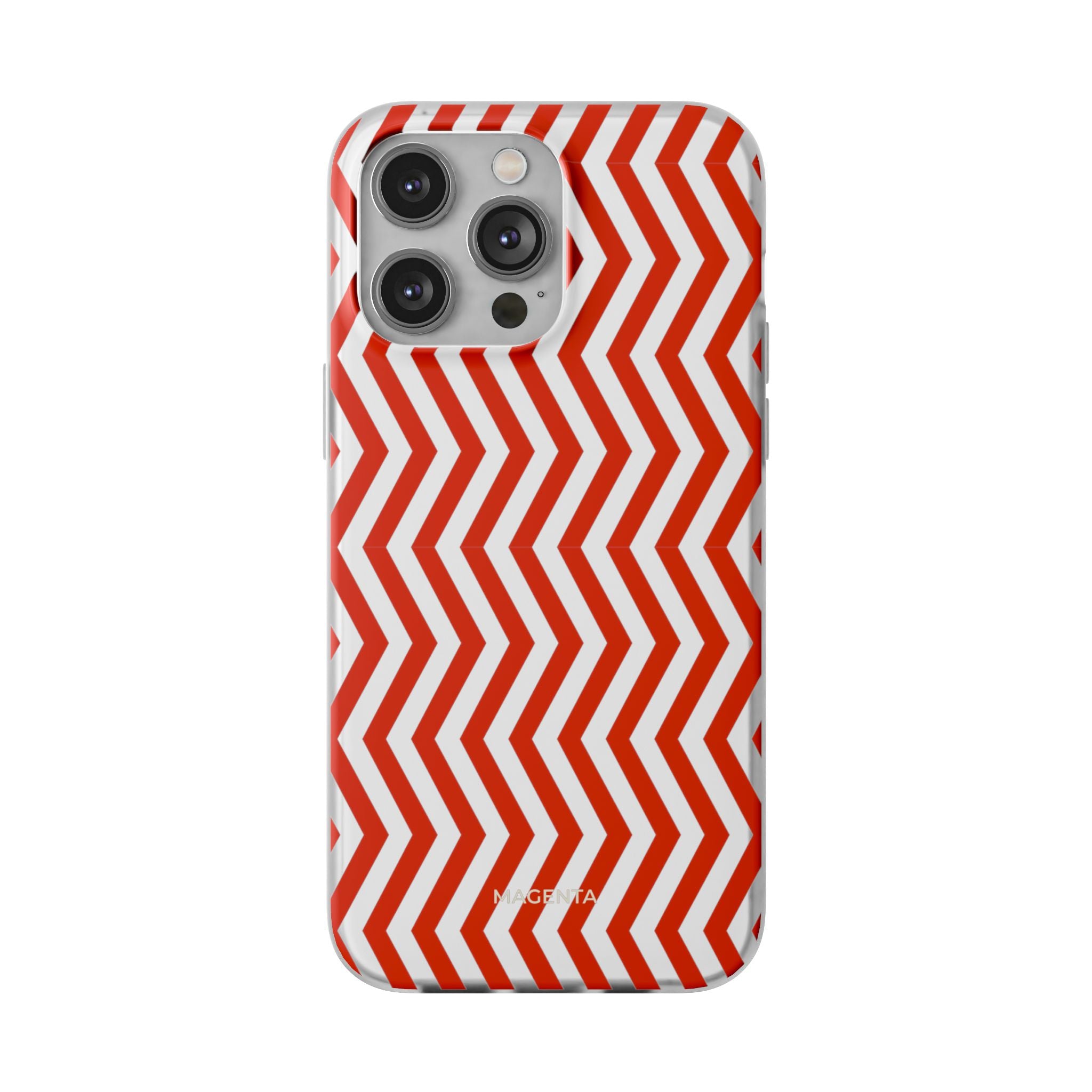 Red Chevron Flexi Case