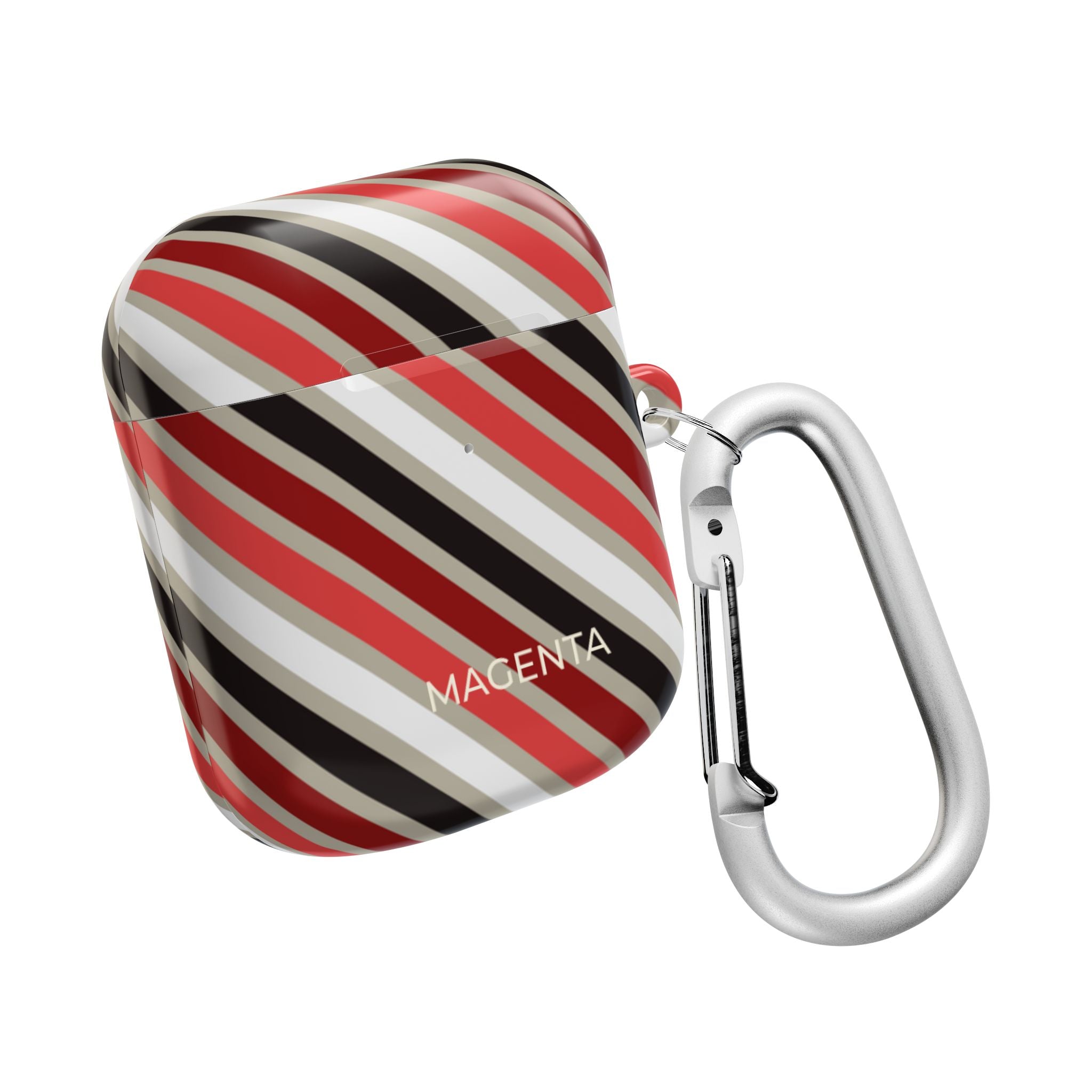 Red & Black Rhythm AirPods Case