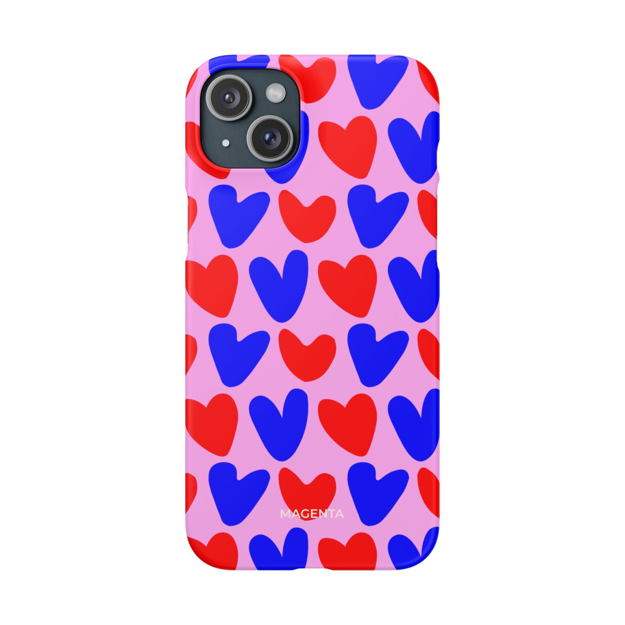 Zesty Hearts Snap Case