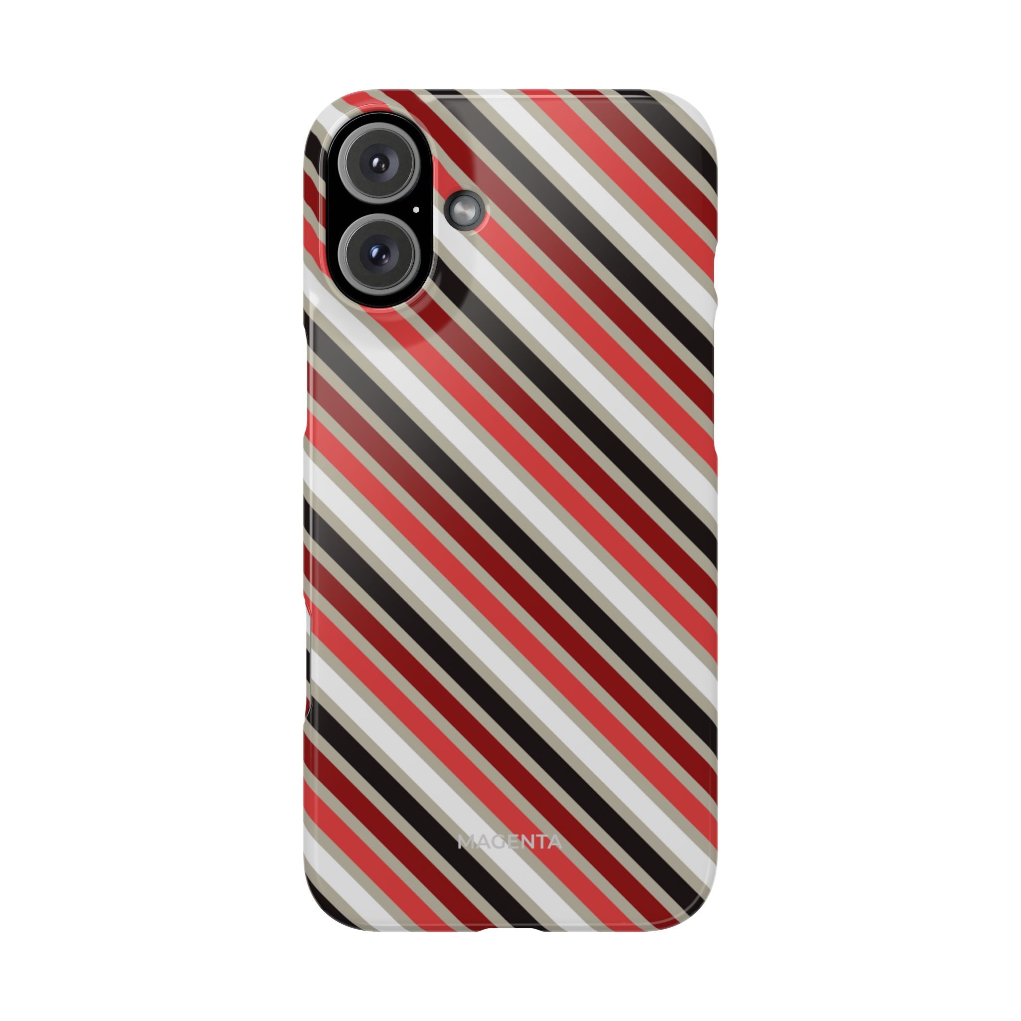 Red & Black Rhythm Snap Case