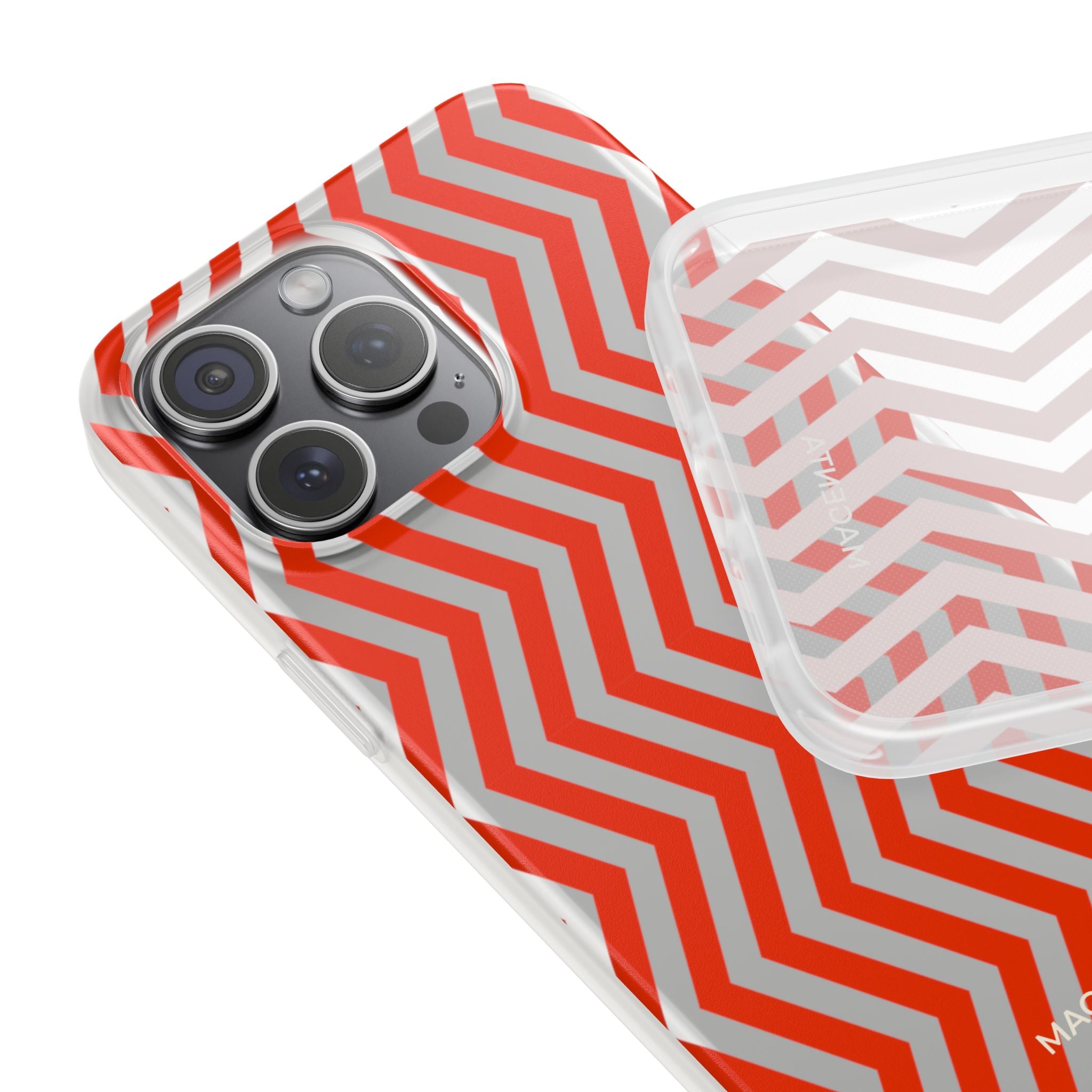 Red Chevron Flexi Case