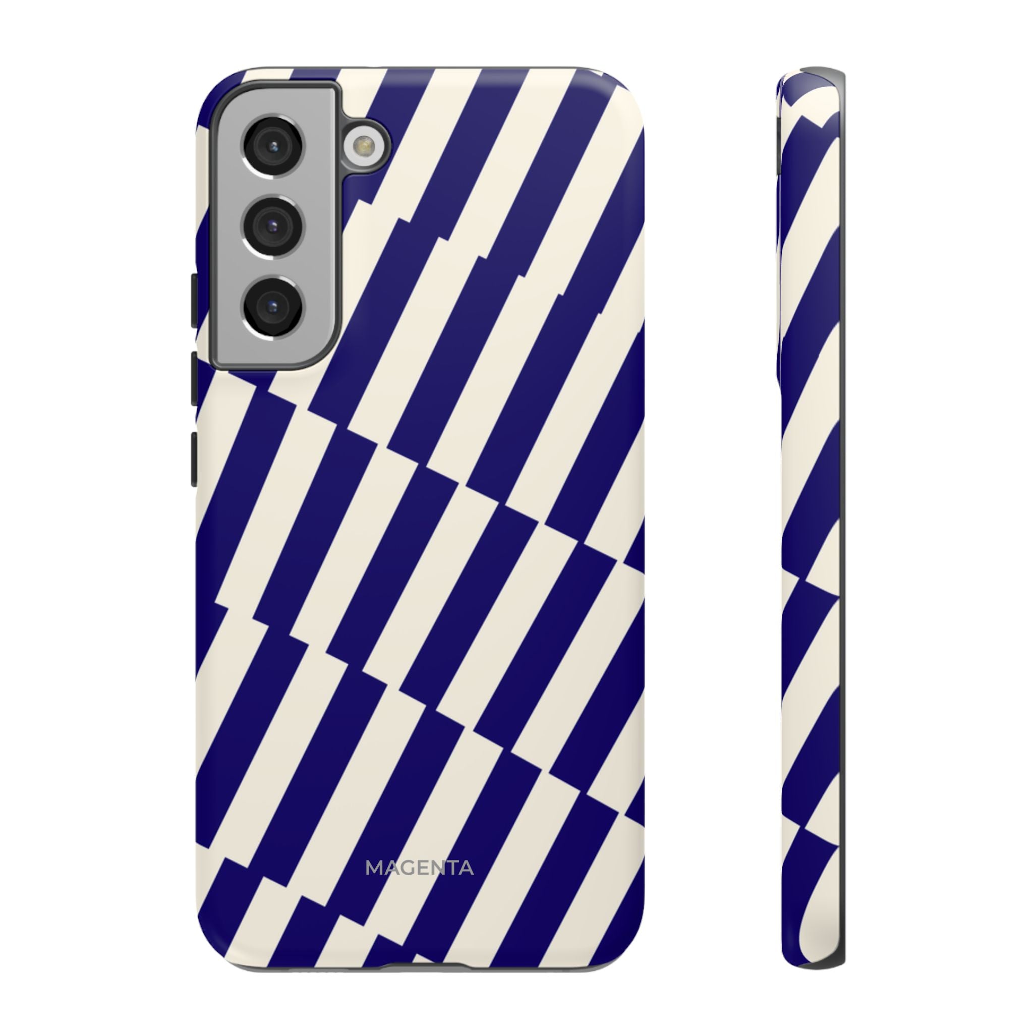 Deep Blue Crosswalk Tough Case