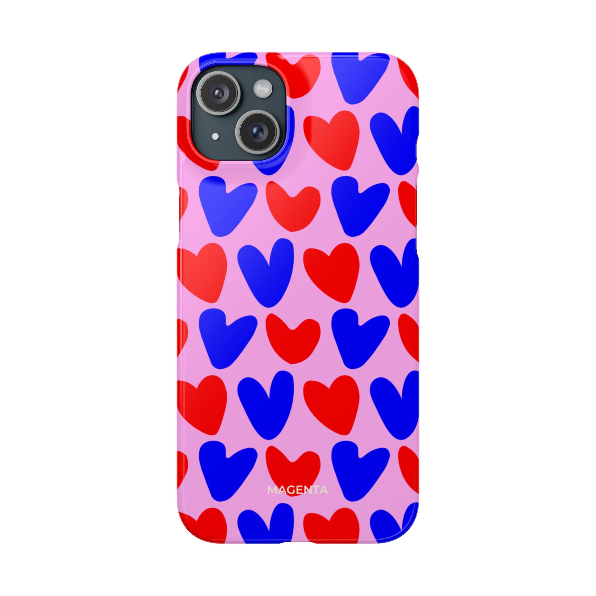 Zesty Hearts Snap Case