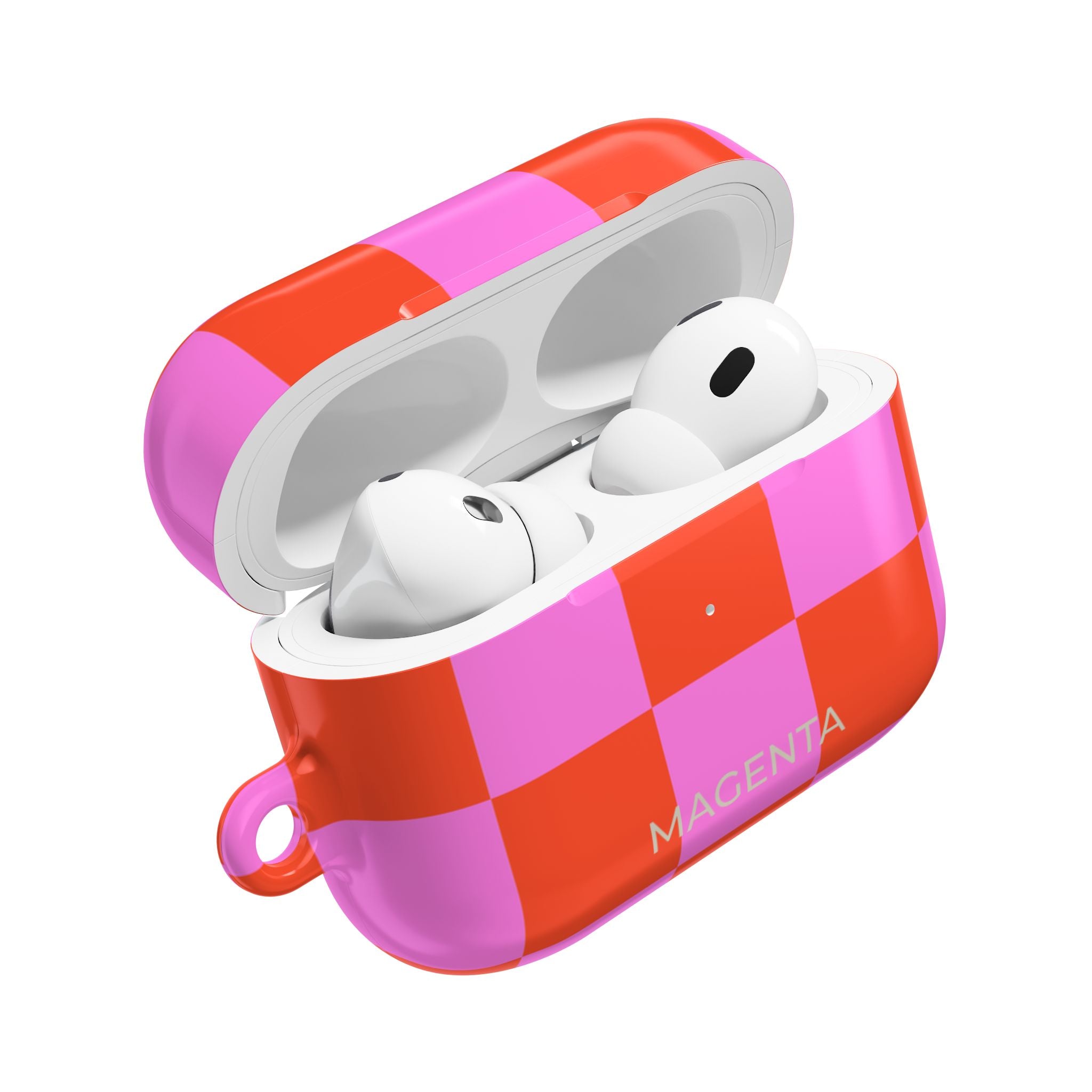 Pink & Orange Checkmate AirPods Pro Gen 2 Case