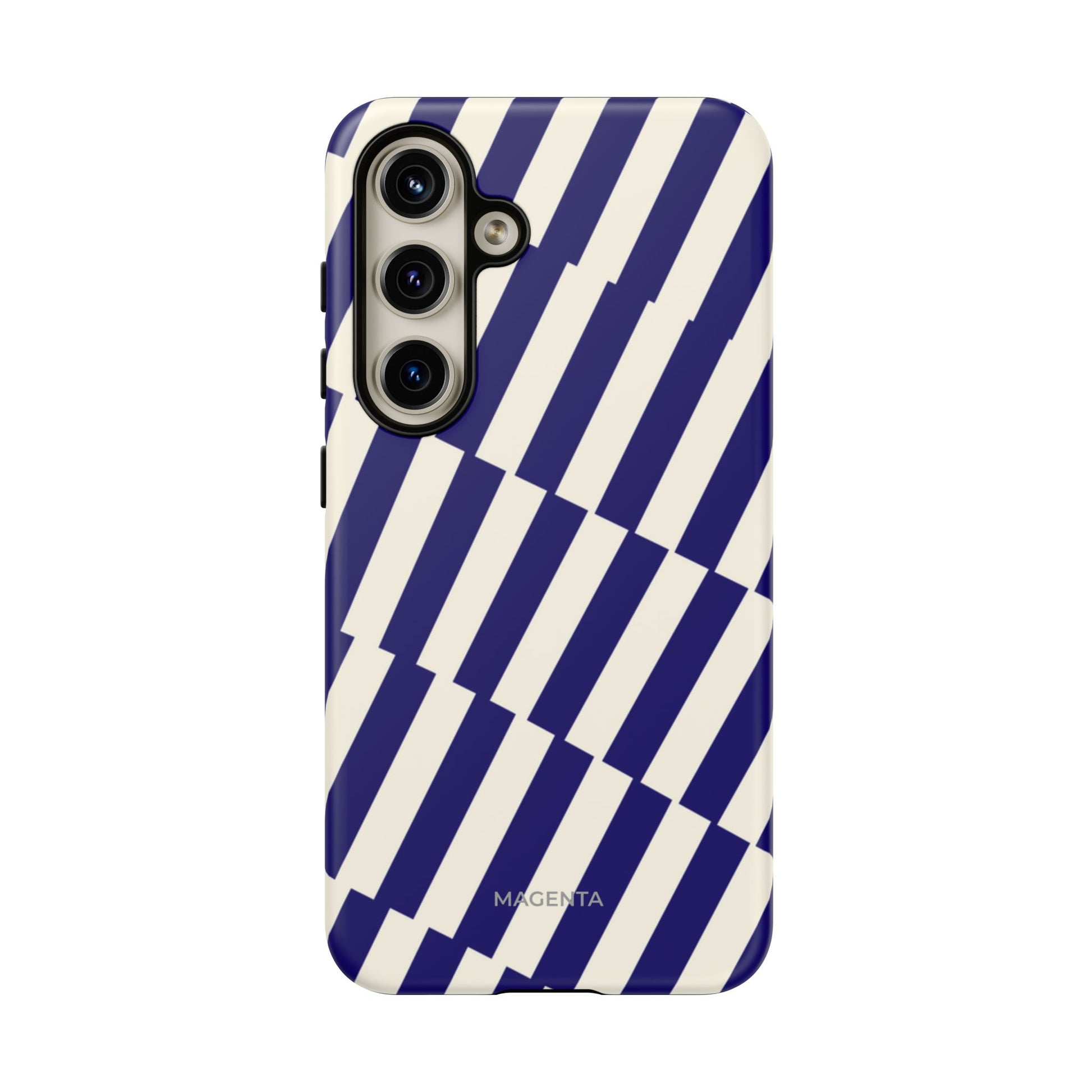 Deep Blue Crosswalk Tough Case