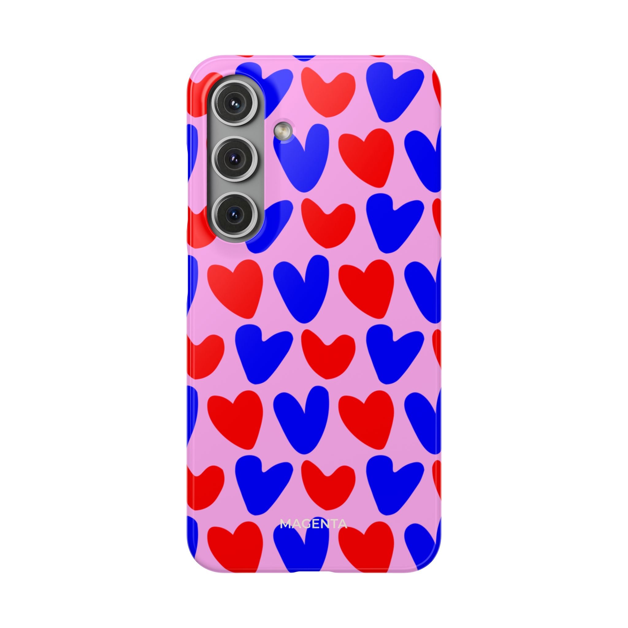 Zesty Hearts Snap Case