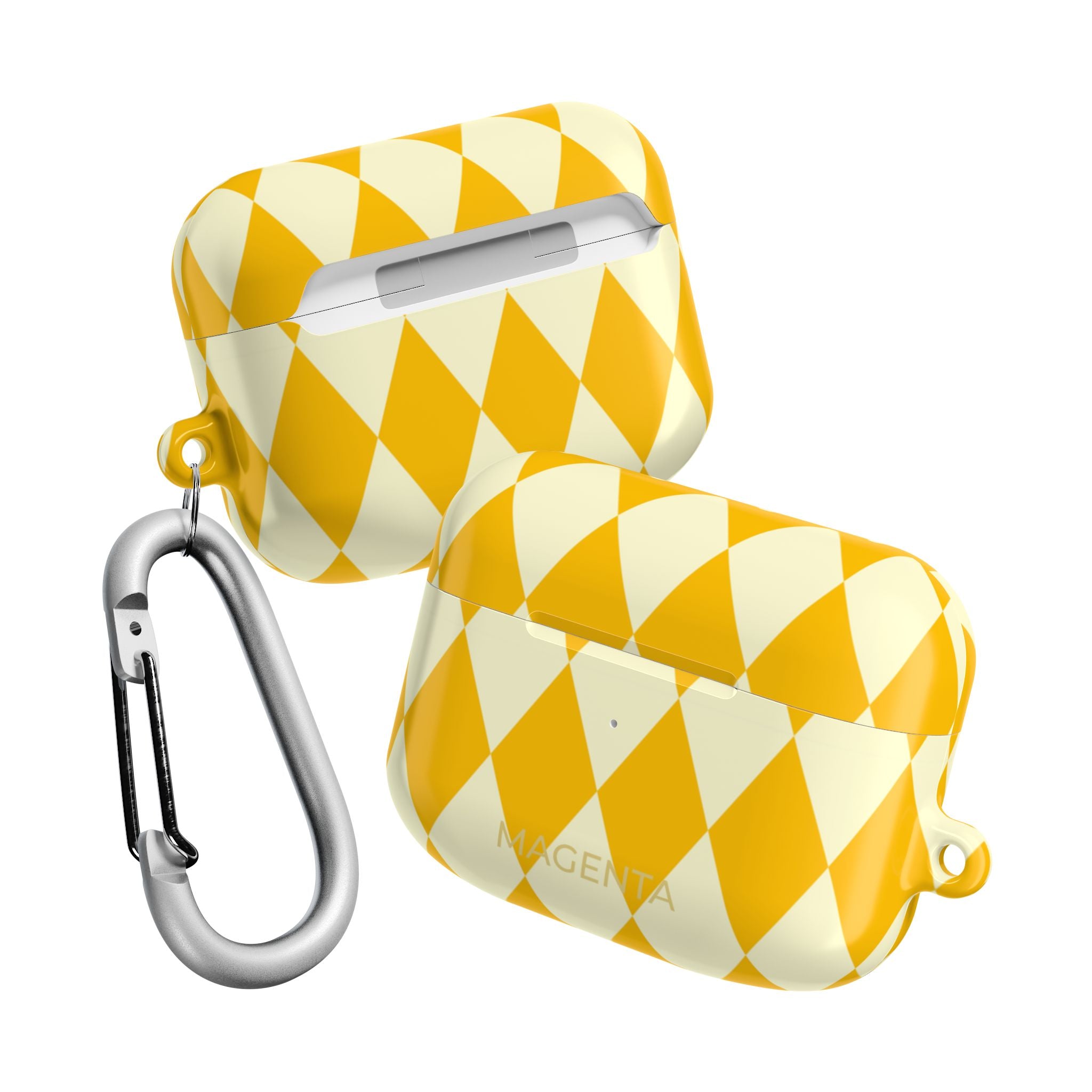 Yellow & Cream Geometric AirPods Pro Gen 1 Case