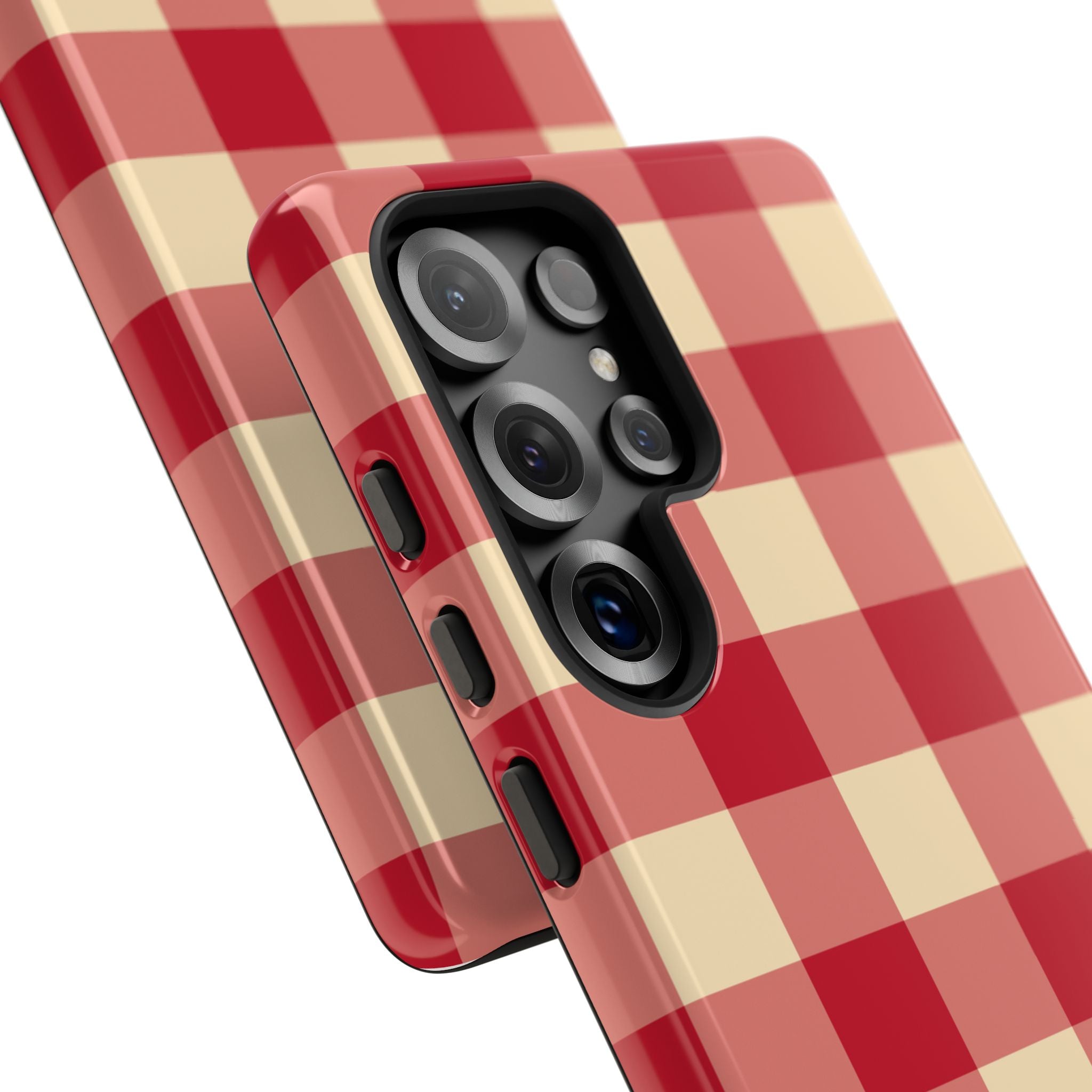 Red and Cream Checker