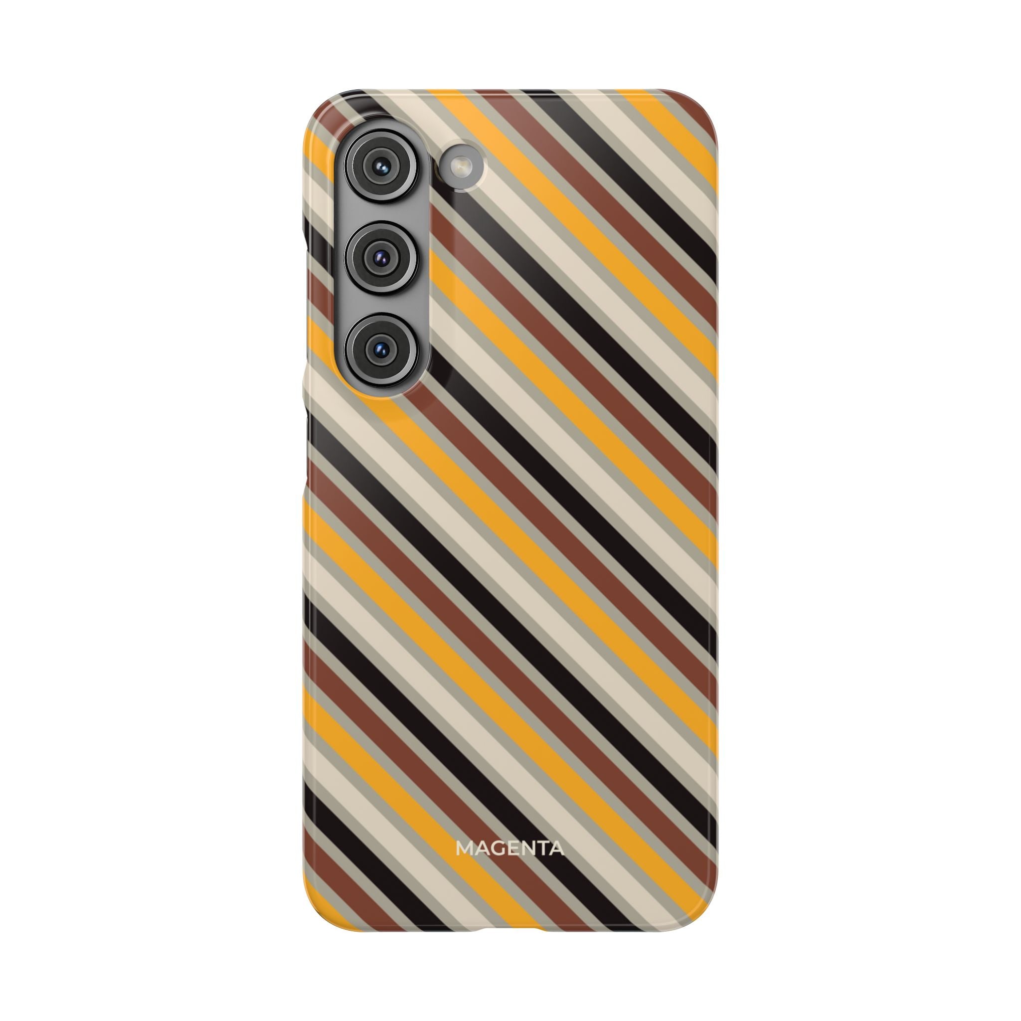 Earthy Stripes Snap Case