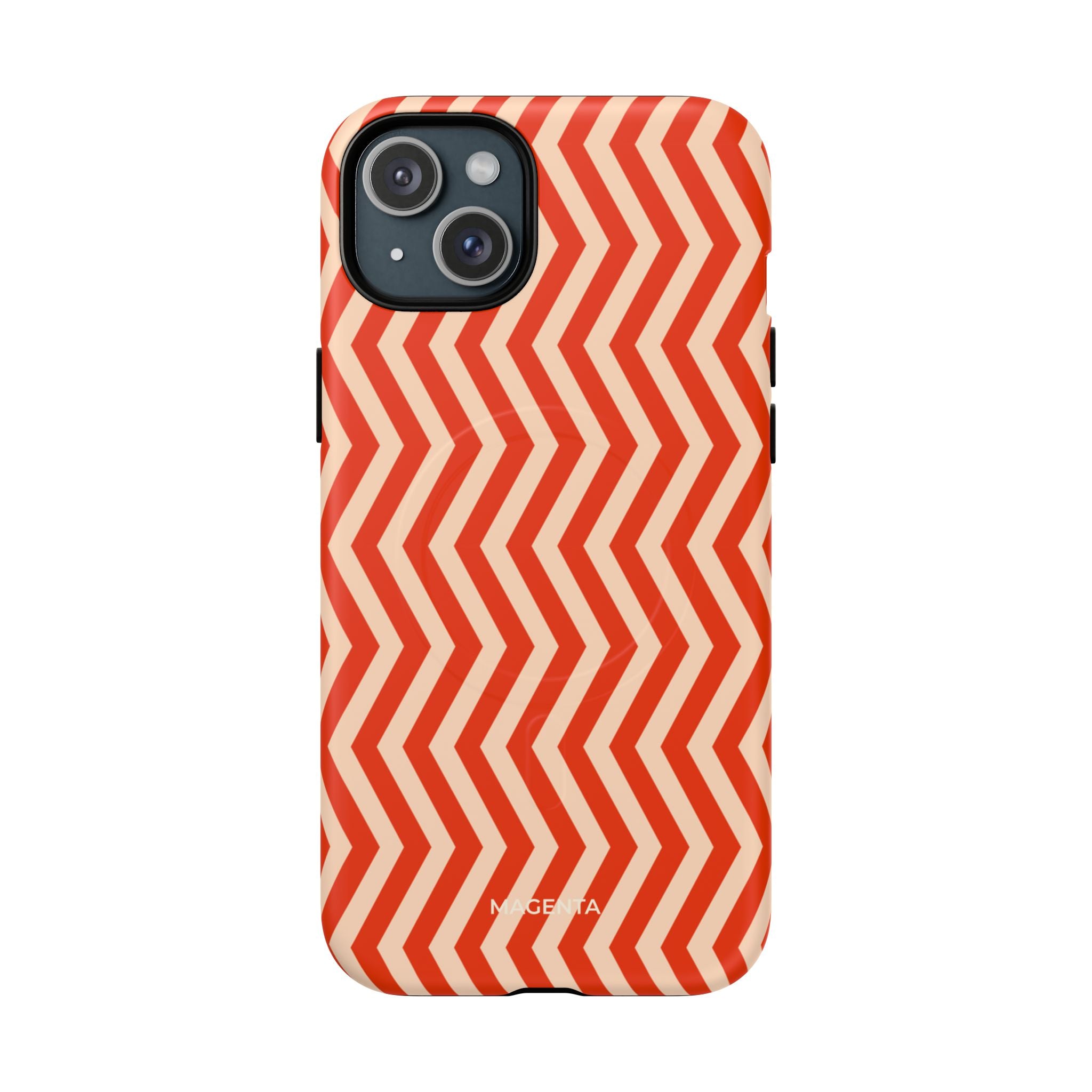 Red Chevron Tough Mag Case