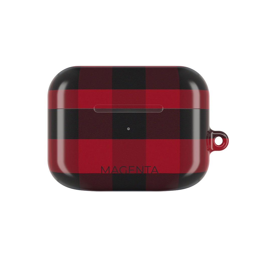 Red Plaid AirPods Pro Gen 1 Case